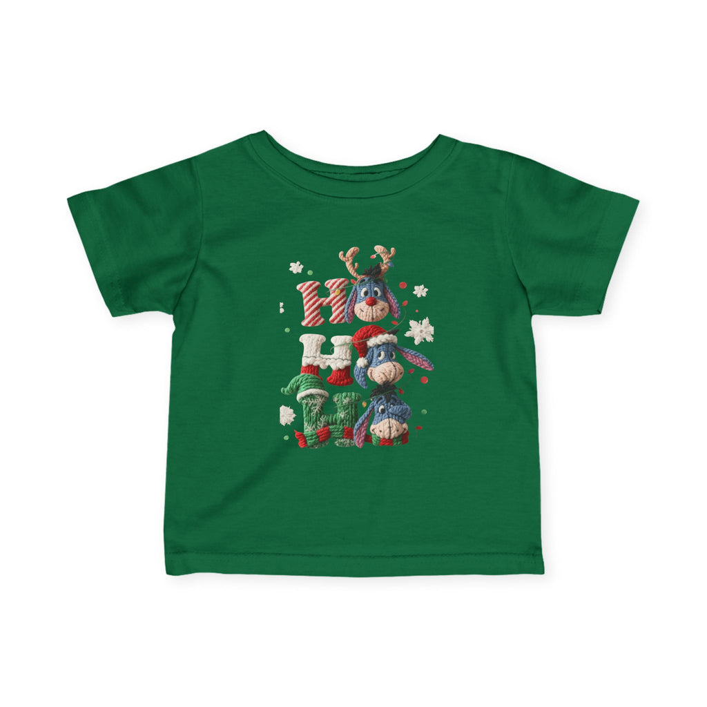 Infant Tee  Cute Holiday Penguins & Polar Bears Christmas Stack