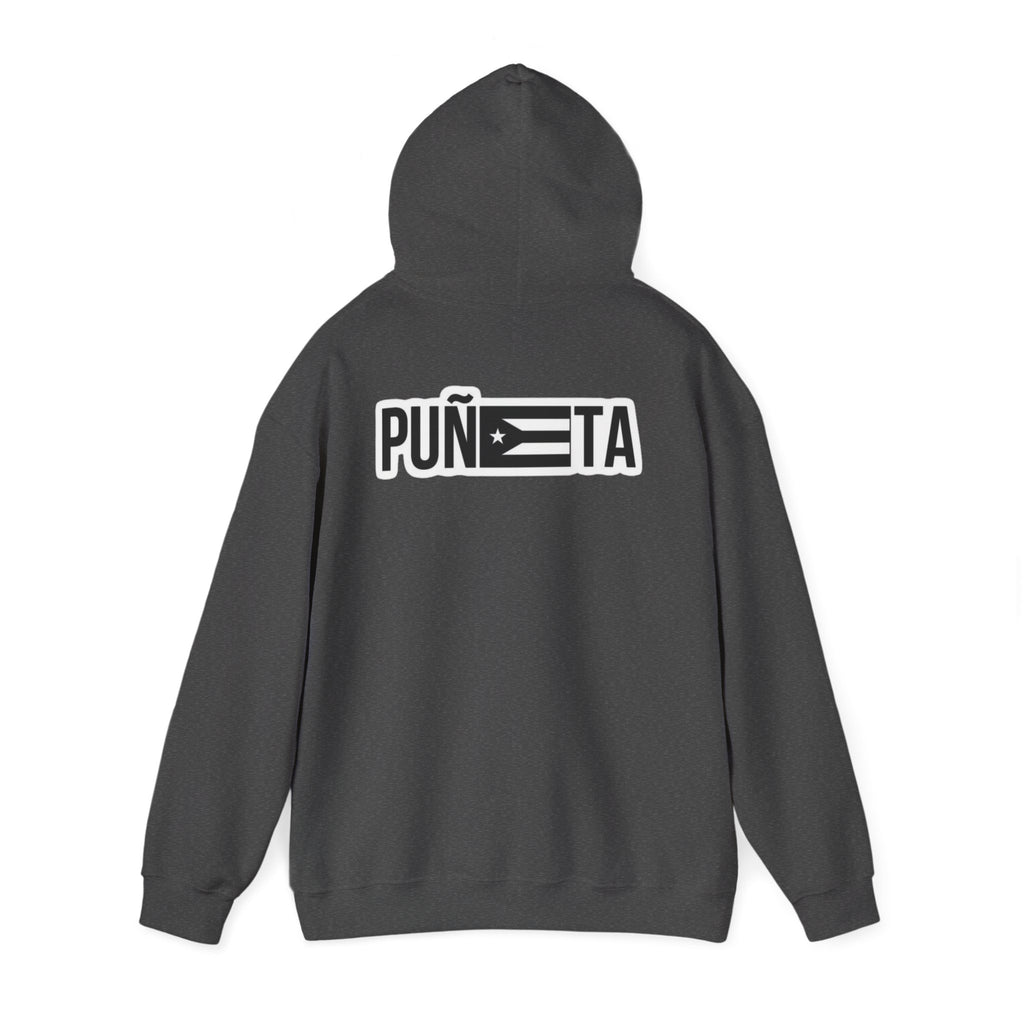 Puerto Rican Pride Hoodie  “No Nos representan” Front & Puñeta Flag Back