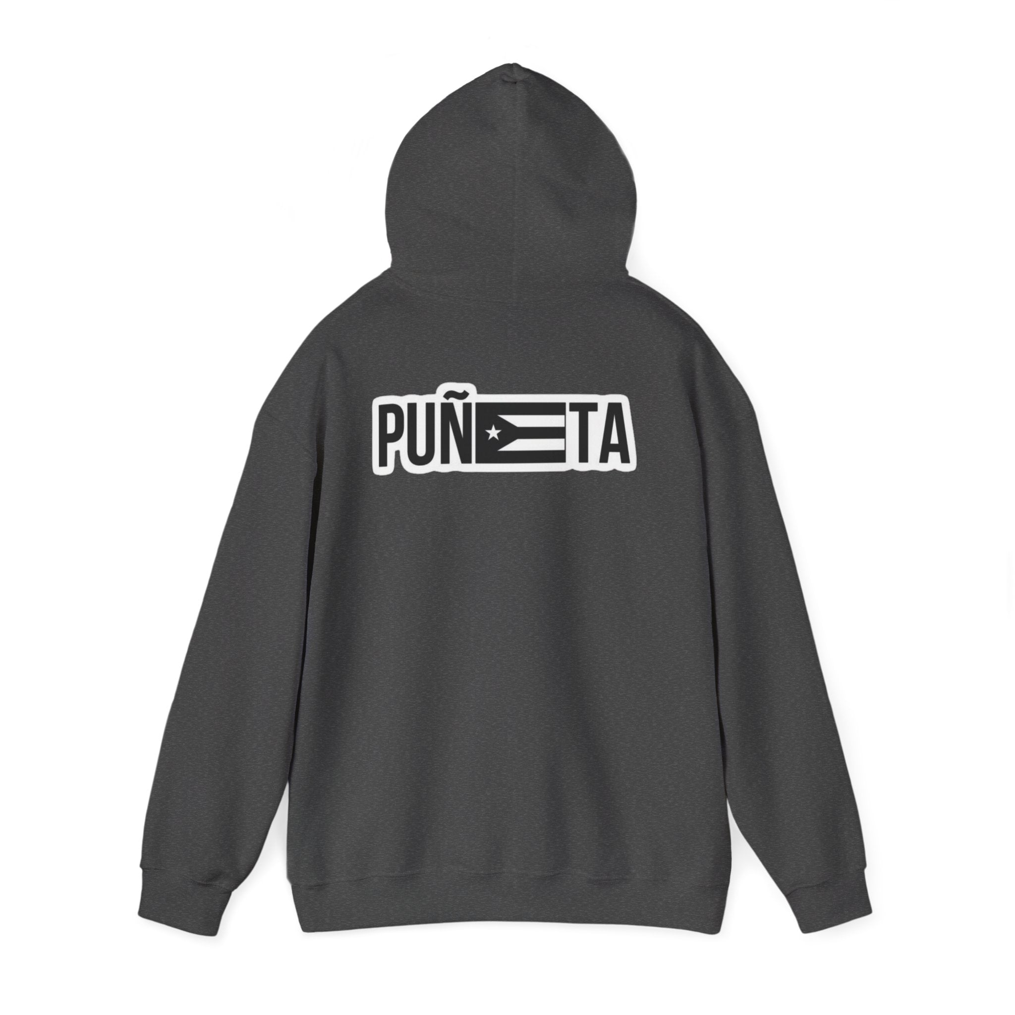 Puerto Rican Pride Hoodie  “No Nos representan” Front & Puñeta Flag Back