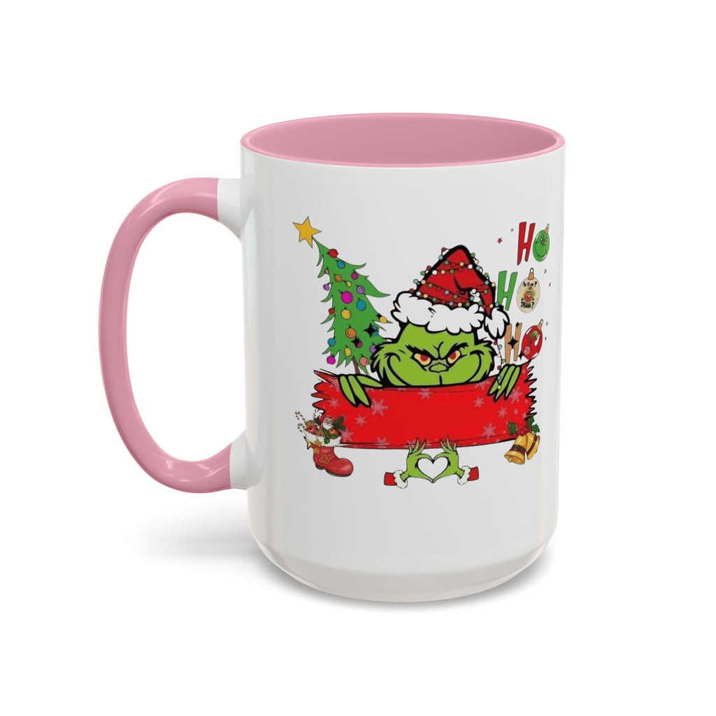 Christmas Grinch Mug (11oz & 15oz)  Funny Holiday Coffee Cup with Grinch Illustration Christmas Mugs Collection!