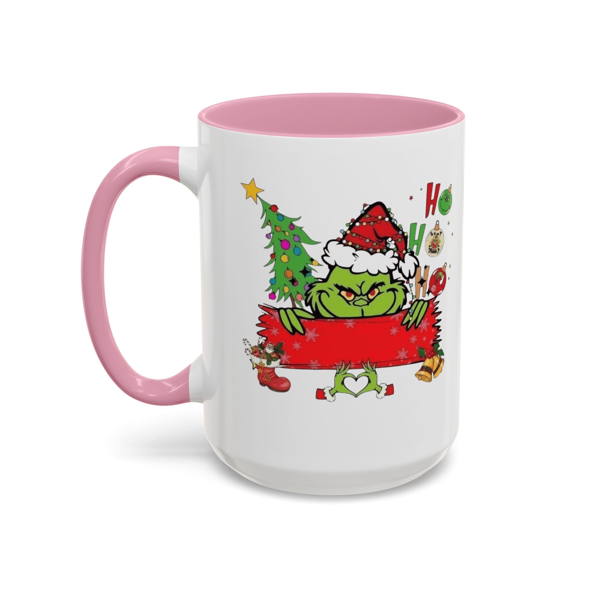 Christmas Grinch Mug (11oz & 15oz)  Funny Holiday Coffee Cup with Grinch Illustration Christmas Mugs Collection!