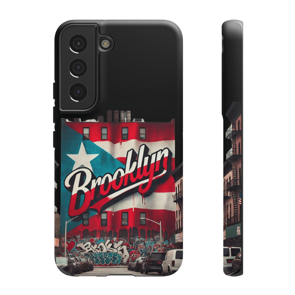 Brooklyn Street Art Phone Case  Urban Graffiti Protective Cover