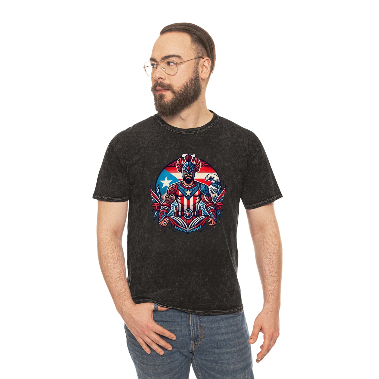 🔥 Stand tall. Speak loud. Stay proud. I AM FROM PR Heroic Unisex Geek Fashion, Graphic Tee, Unique Gift, Everyday Style, Cool Vibes