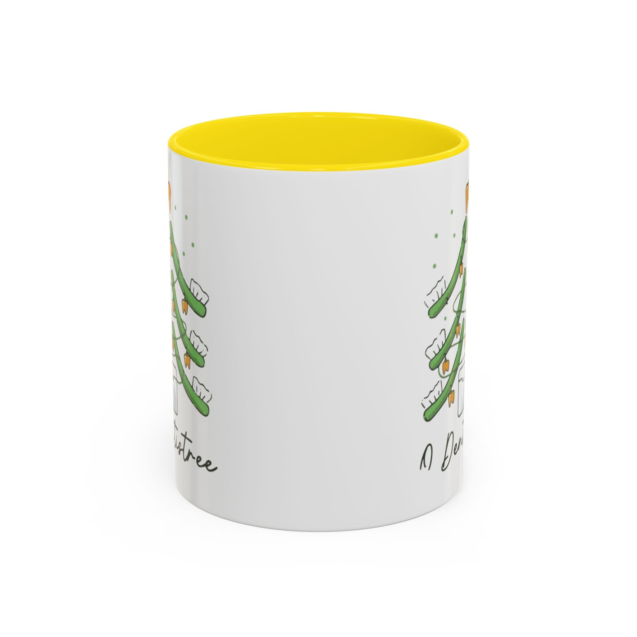 Dentist Christmas Mug - 'A Dentistree' Holiday Coffee Cup (11/15oz)