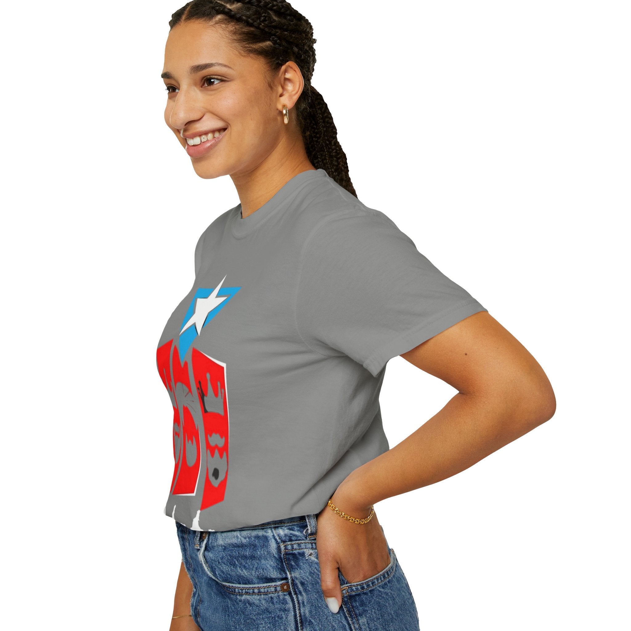 The Three Kings T-Shirt — Puerto Rican Three Kings Graphic Tee (Star & Crown Silhouettes)