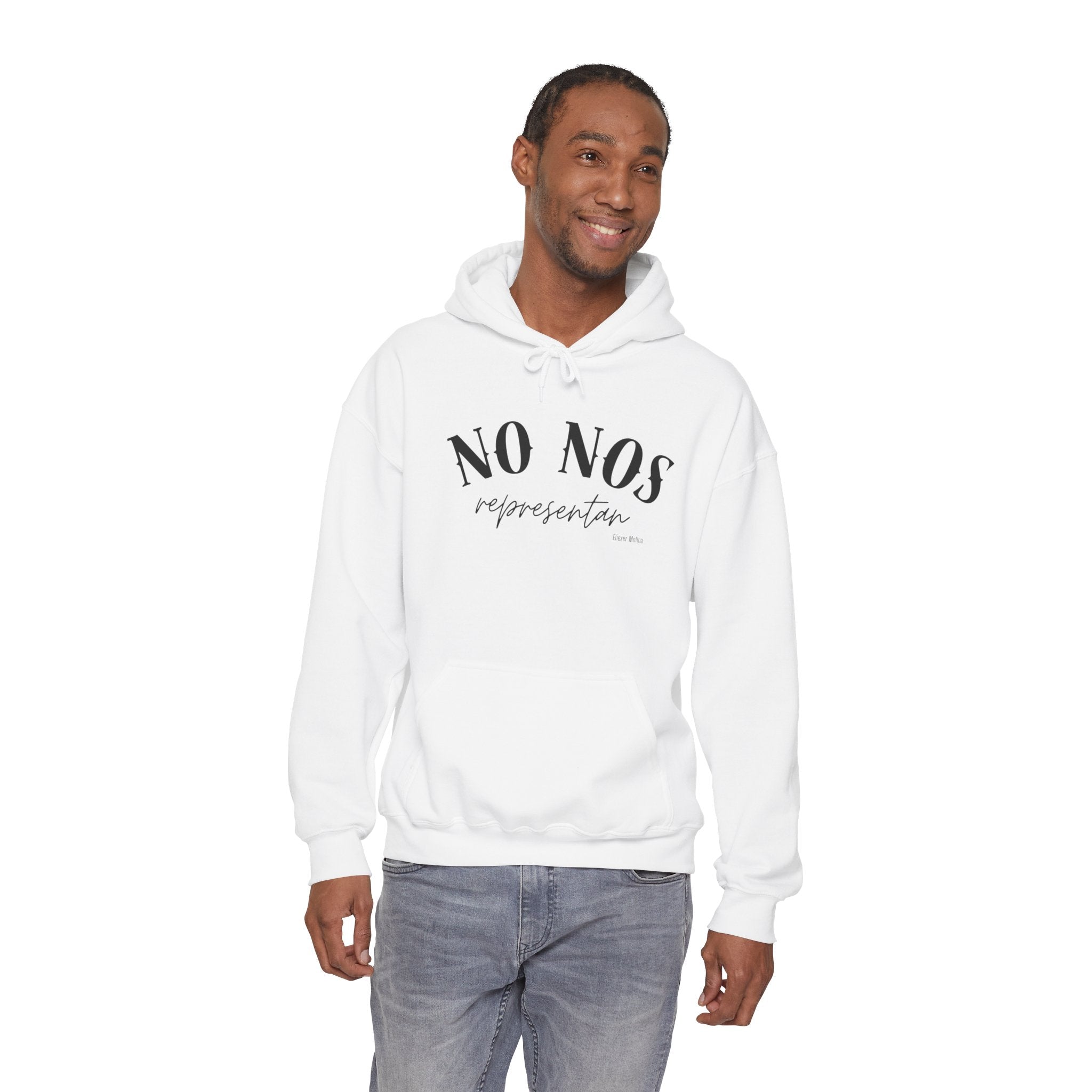Puerto Rican Pride Hoodie  “No Nos representan” Front & Puñeta Flag Back