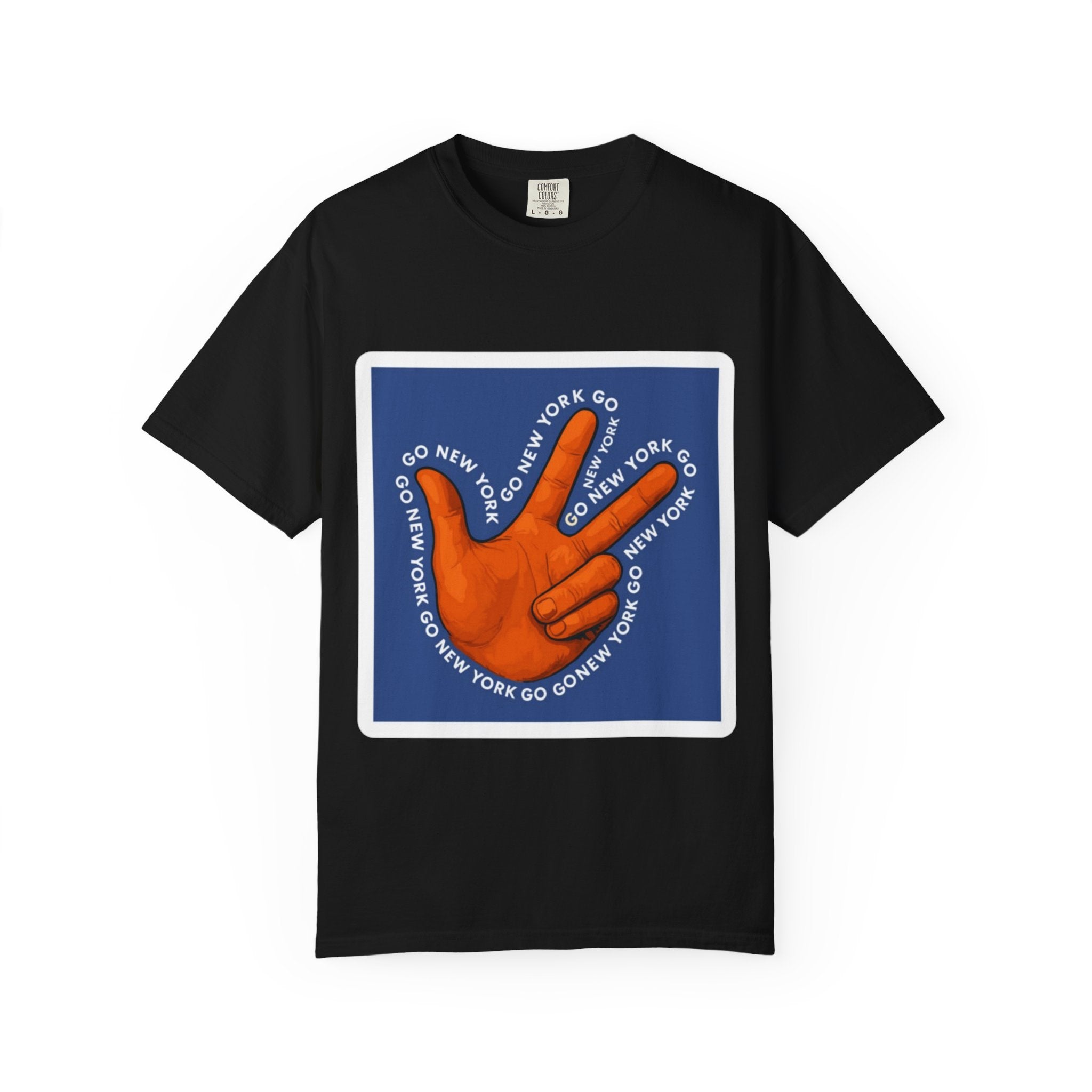 Go New York Hand Graphic T-Shirt
