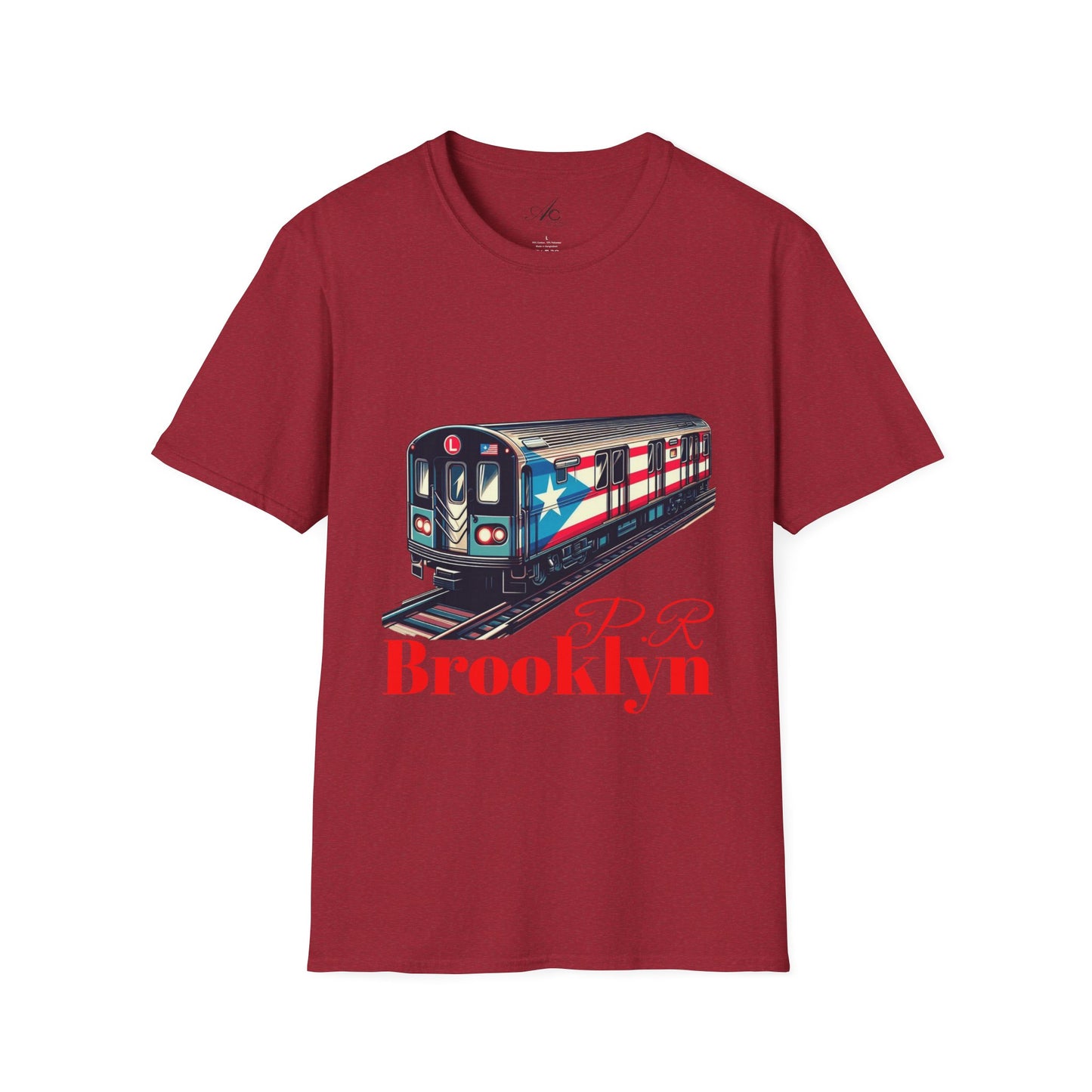 New Yorican and Proud Where Boricua Meets Brooklyn PR Train T-Shirt, Unisex Graphic Tee, Travel Shirt, Gift for NYC Lovers,