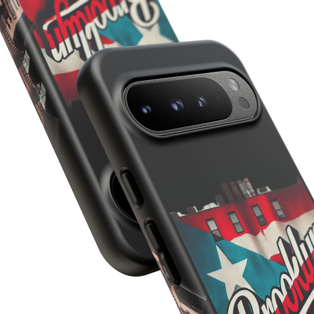 Brooklyn Street Art Phone Case  Urban Graffiti Protective Cover