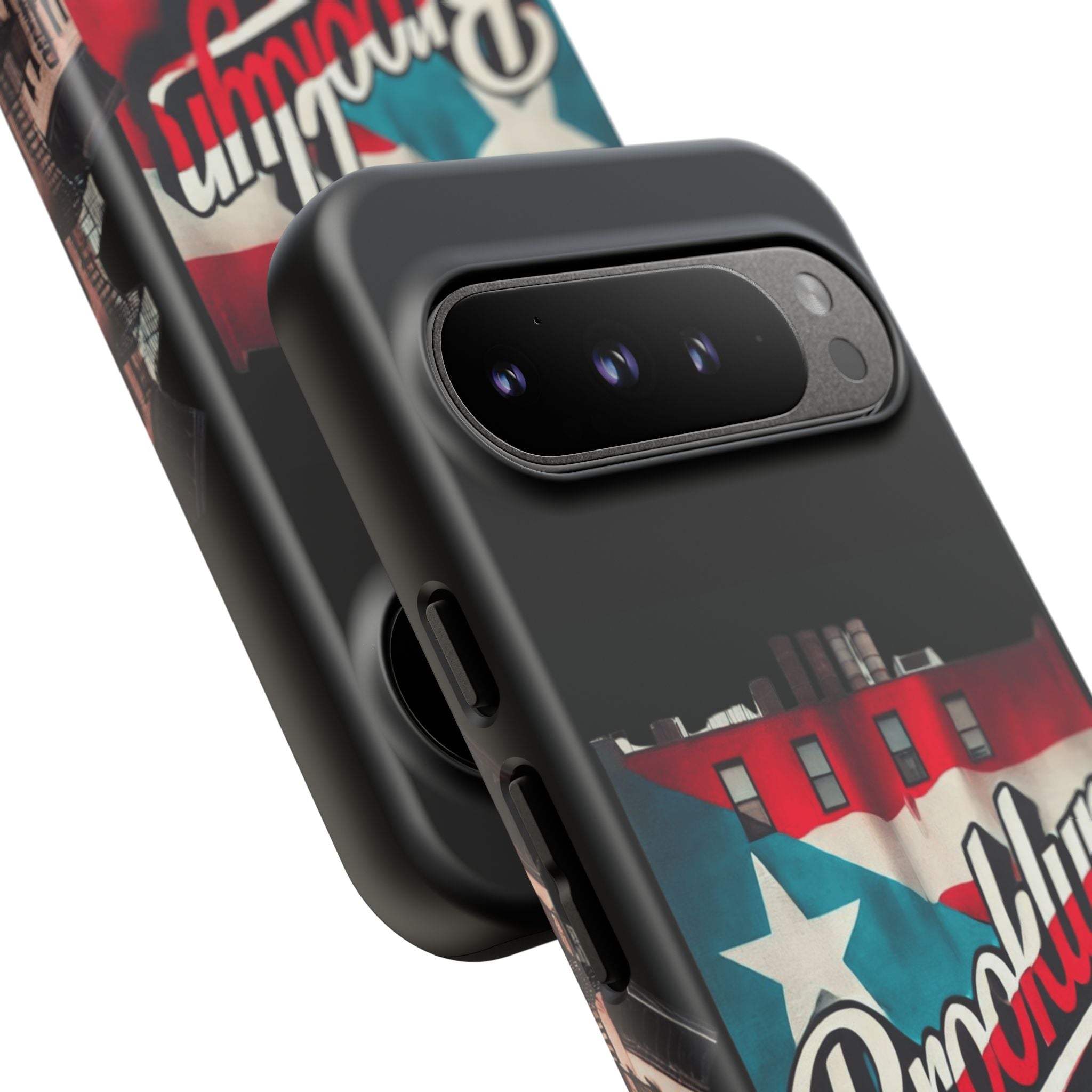 Brooklyn Street Art Phone Case  Urban Graffiti Protective Cover