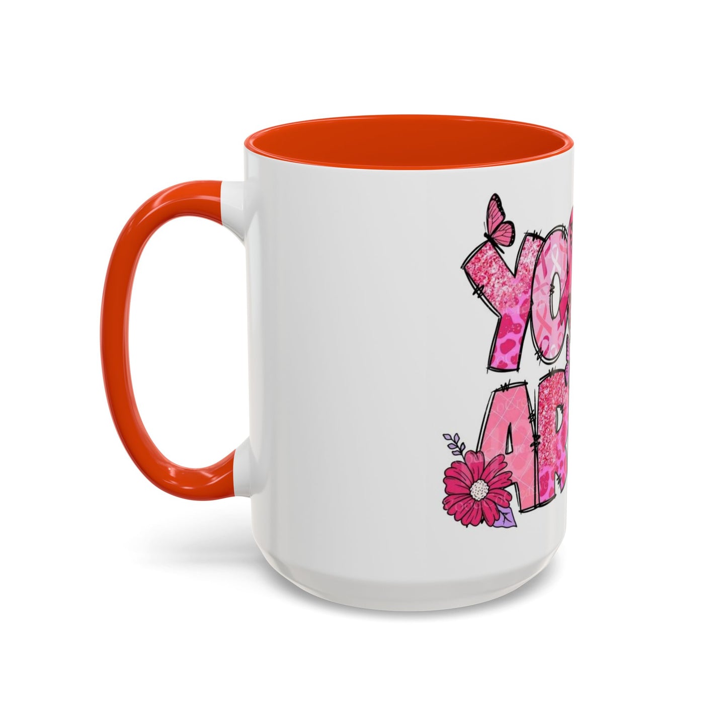 Cancer Hope Collection Empowering Inspirational Mug for Breast Cancer Awareness