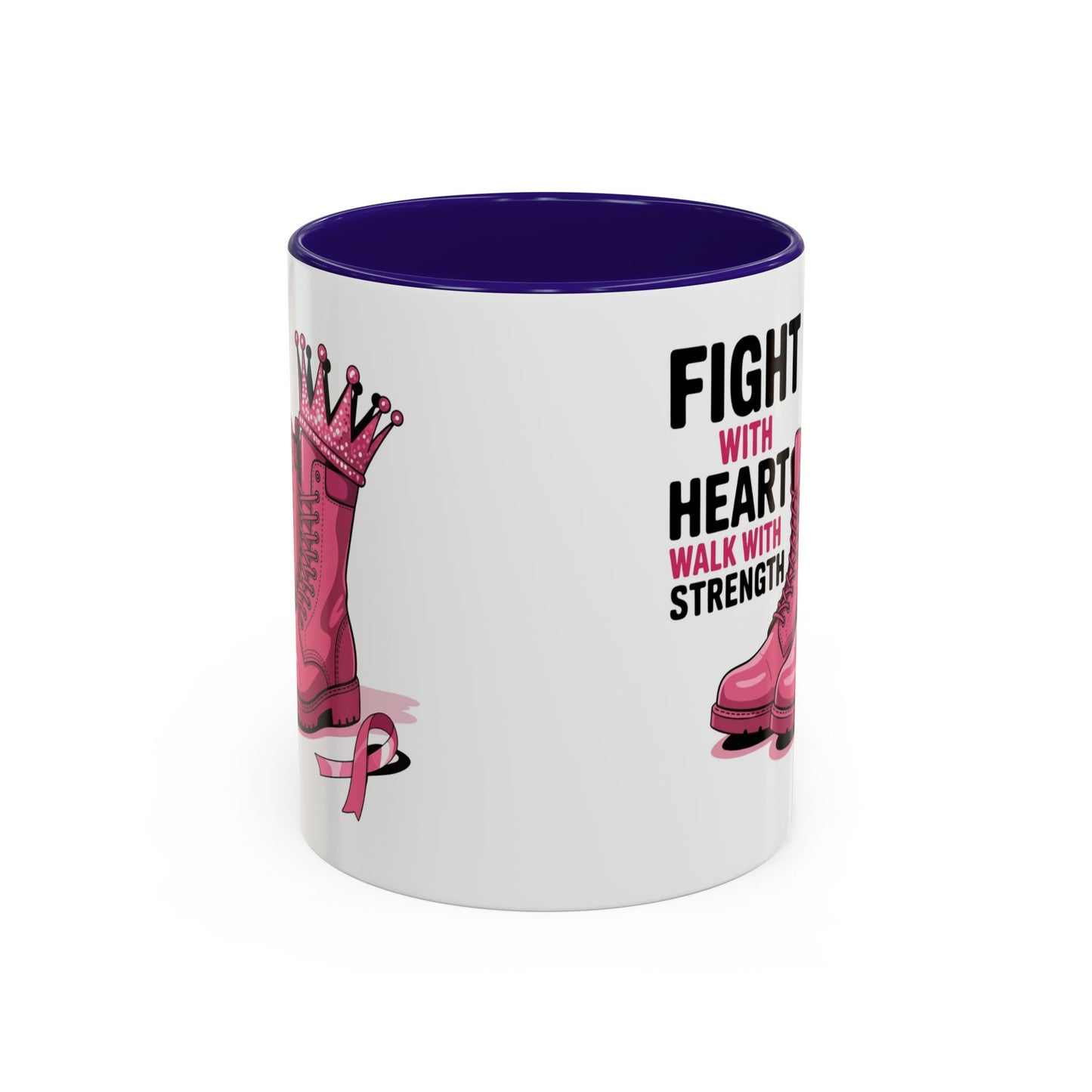You Beat It! Cancer Survivor Mug | Motivational Gift for Her or Him | Warrior Mug