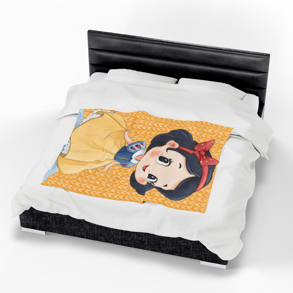 Santa Peeking Velveteen Plush Blanket — Cute Christmas Throw for Kids & Holiday Décor