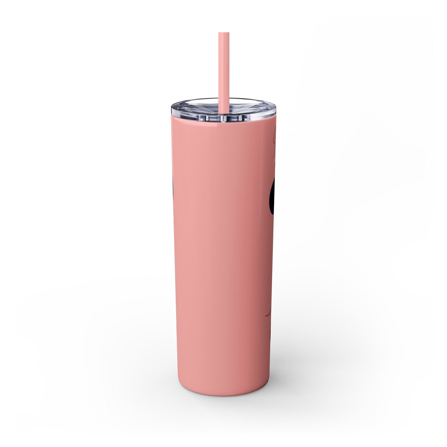 I Love You More Than Travel Tumbler — 20oz Skinny Cup with Straw