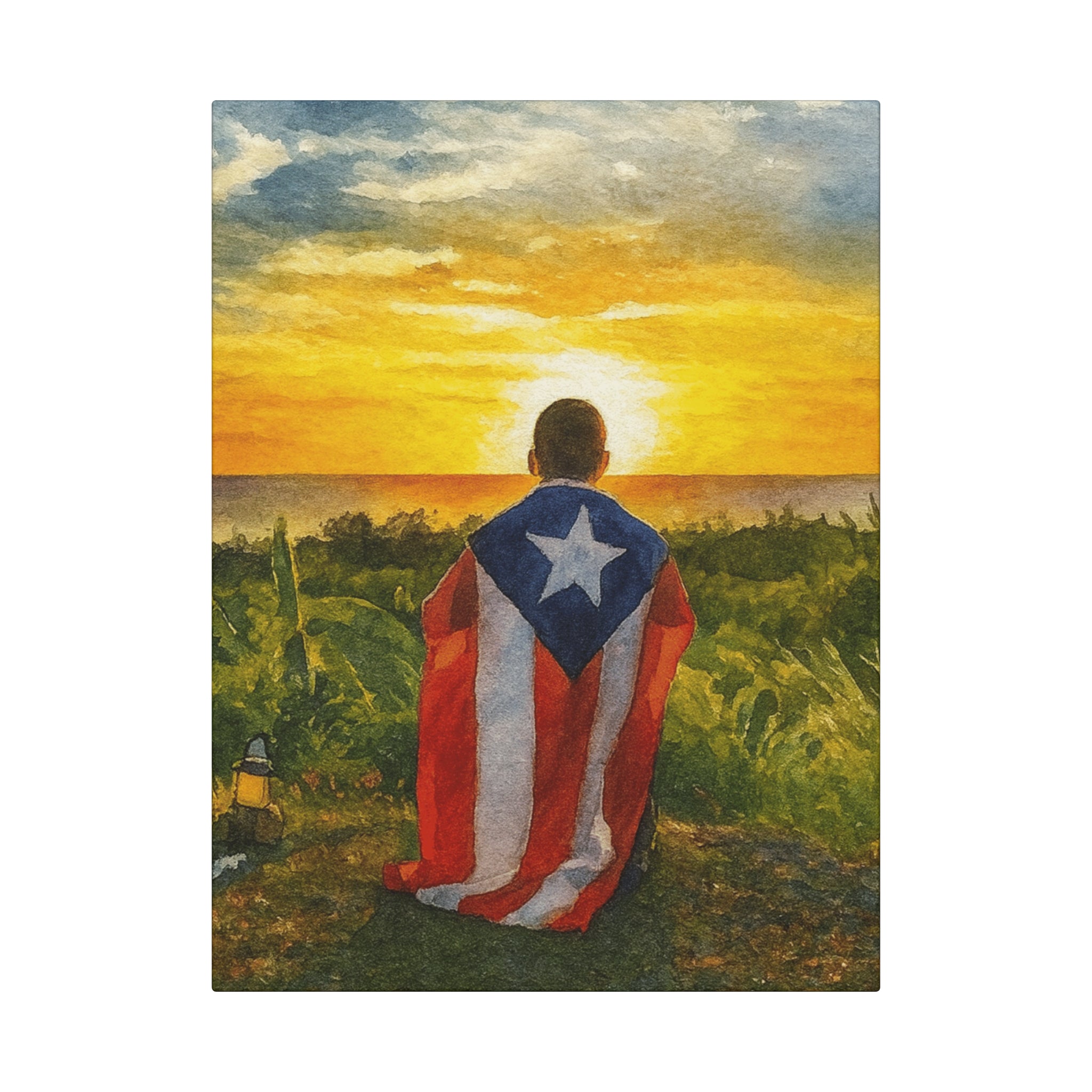 Puerto Rico Sunset Canvas Art Artistic & Emotional