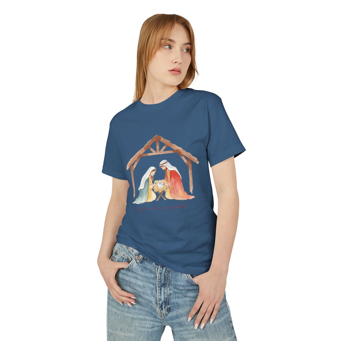'Joy to the World' Christmas Nativity Shirt  Porque la Navidad no es solo una temporada — es el amor que compartimos