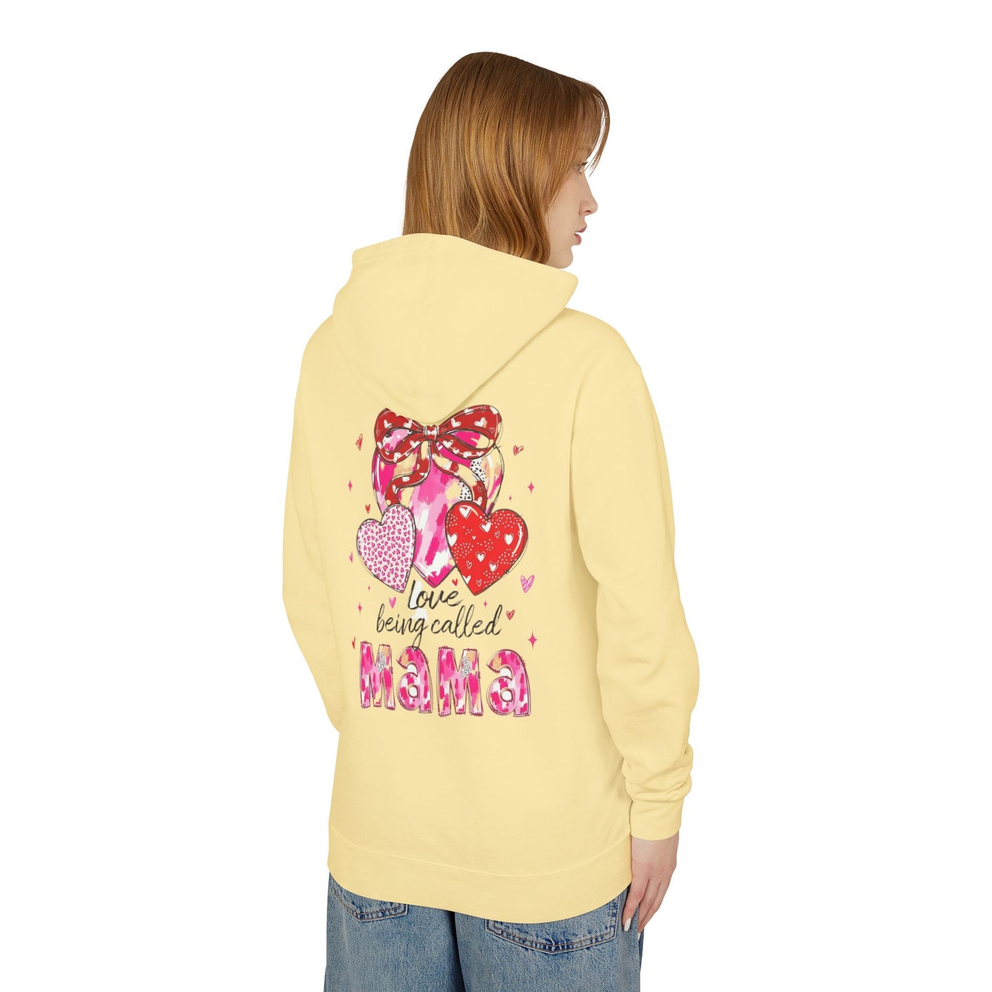 Mama Hoodie "You Are So Loved" — Christian Mama Lightweight Hooded Sweatshirt