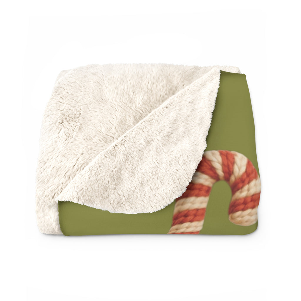 Magical Christmas Cartoon Blanket Christmas Stack Sherpa Blanket  Grinch, Santa & Snowman Holiday Throw