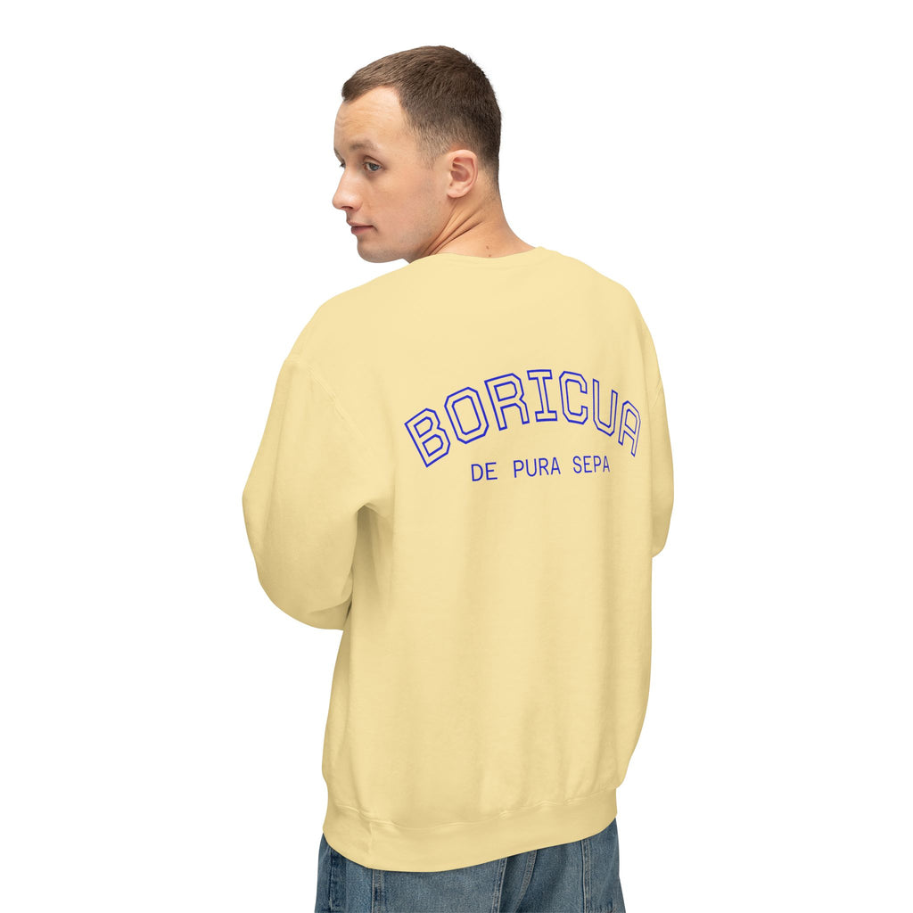 Puerto Rican Benito Parade Sweatshirt  Boricua De Pura Cepa Crewneck Puerto Rico Navidades