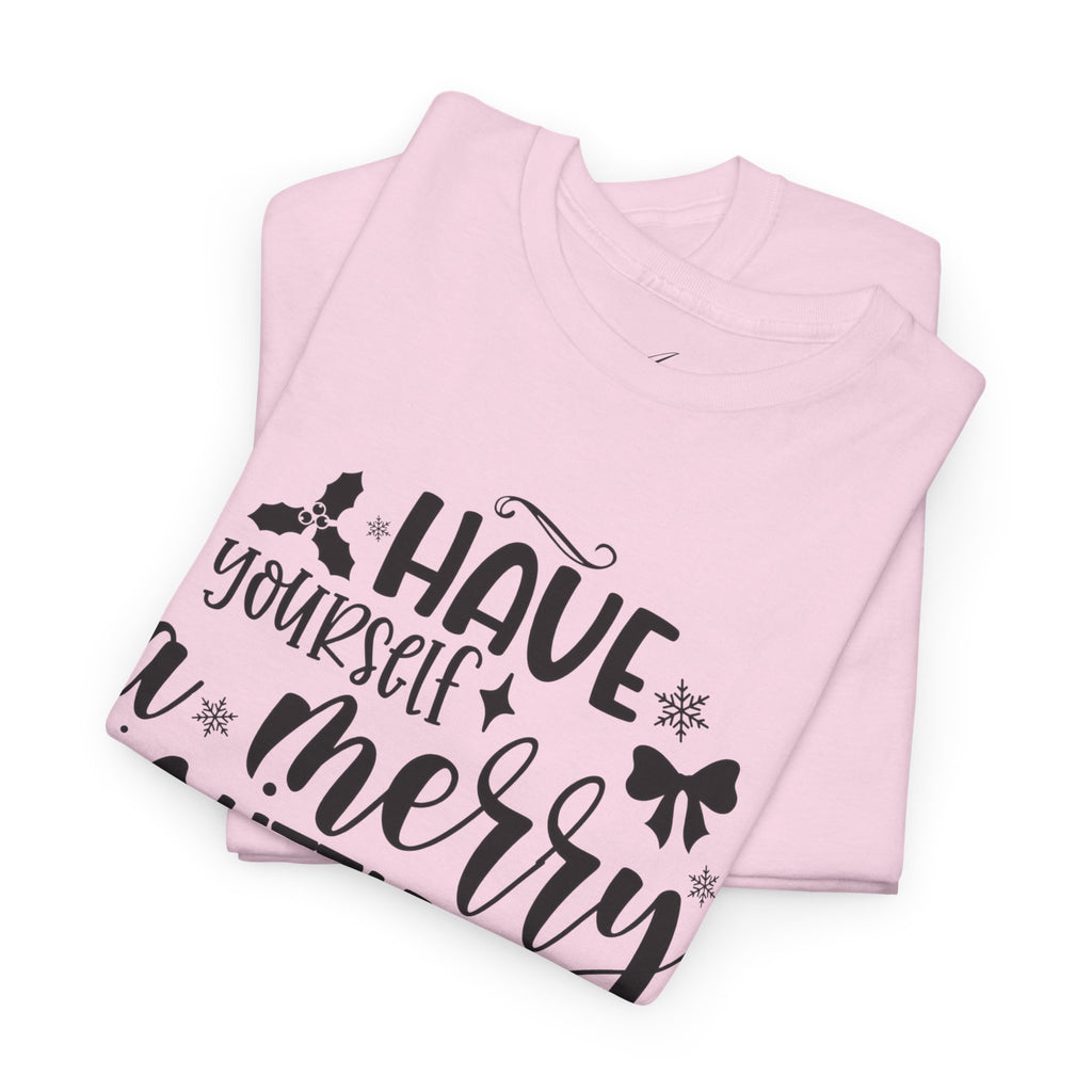 Merry Christmas Cotton Tee Holiday Graphic Tees & Cozy Festive Wear