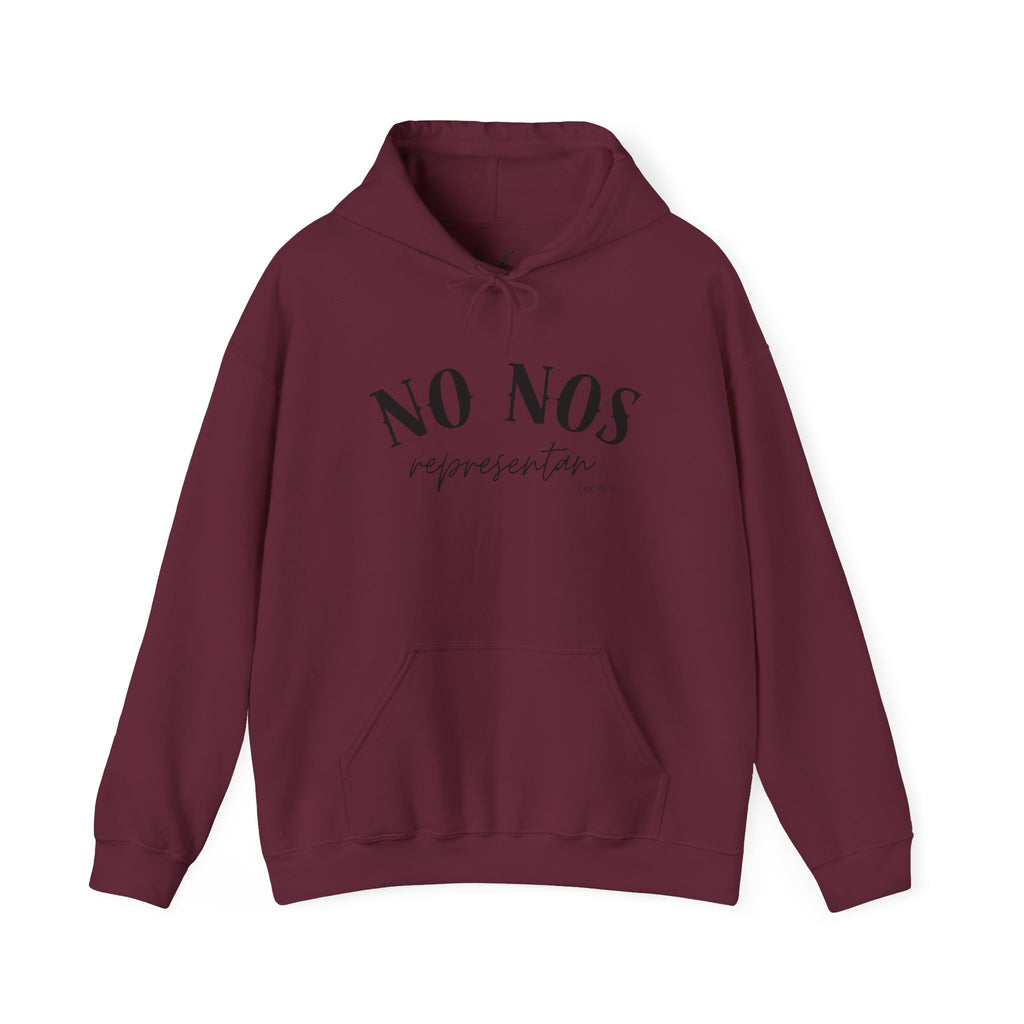 Puerto Rican Pride Hoodie  “No Nos representan” Front & Puñeta Flag Back