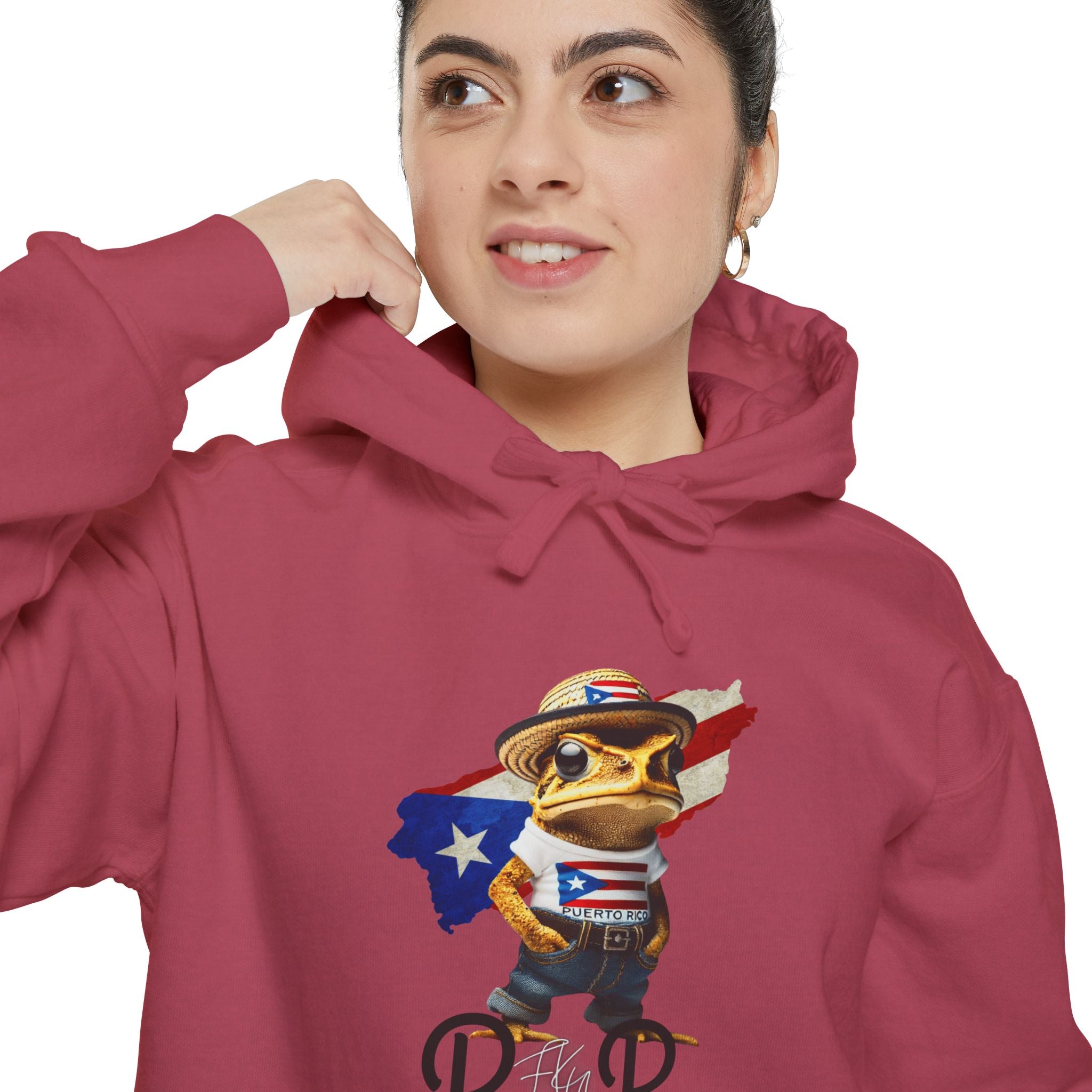 Camiseta y Sudadera Unisex con Bordado – Diseño de Puerto Rico Puerto Rico Embroidered T-Shirt & Unisex Crewneck Sweatshirt