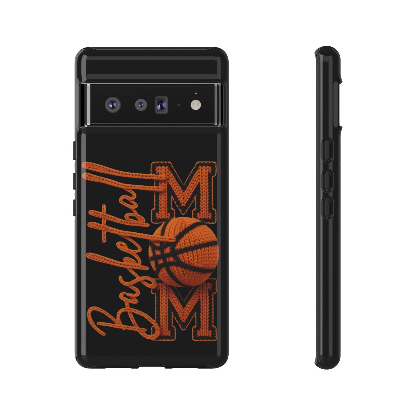 Basketball Mom Phone Case  'Basketball MOM' Protective Hard Cover