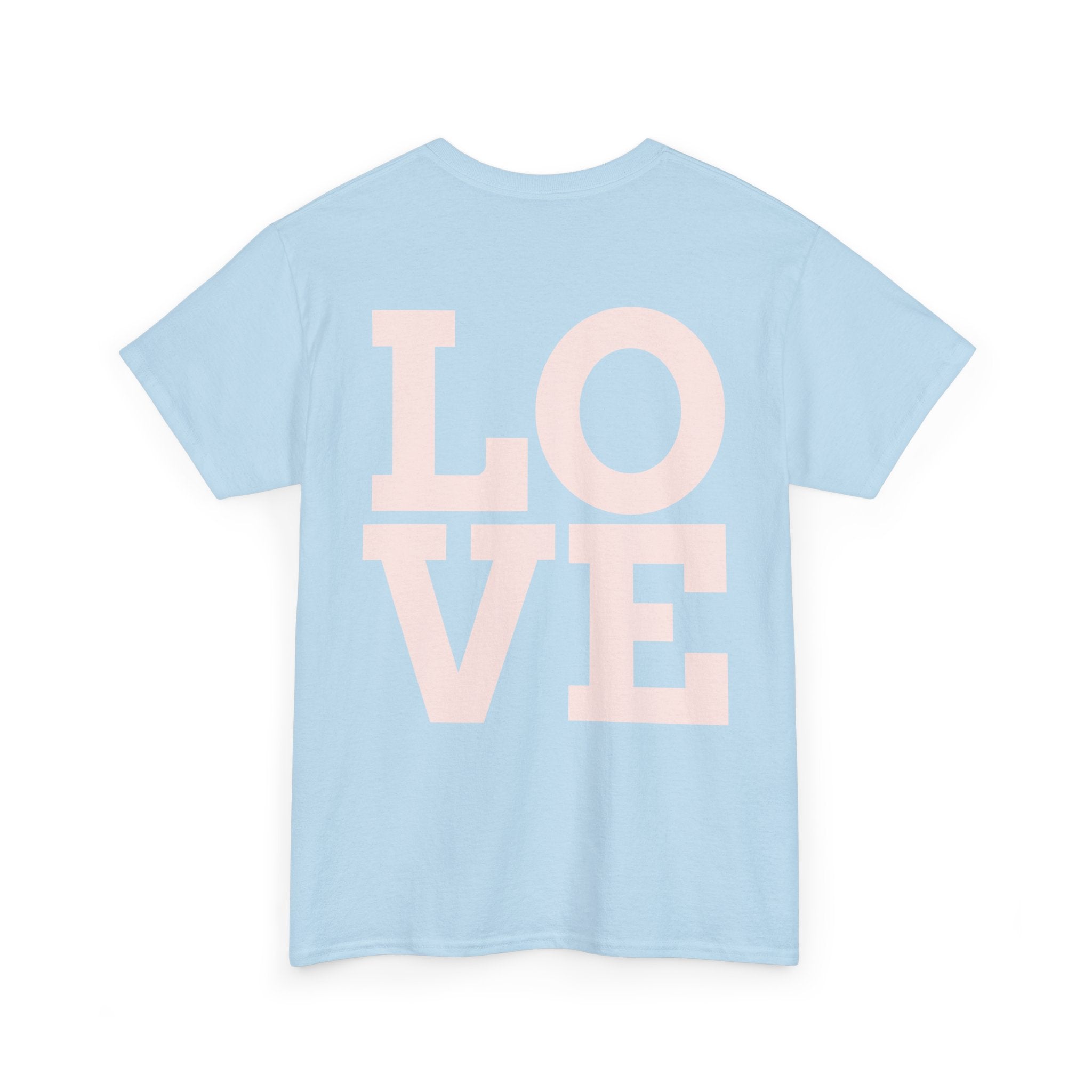 Pink Heart Cherries Tee  LOVE Graphic Valentine T-Shirt