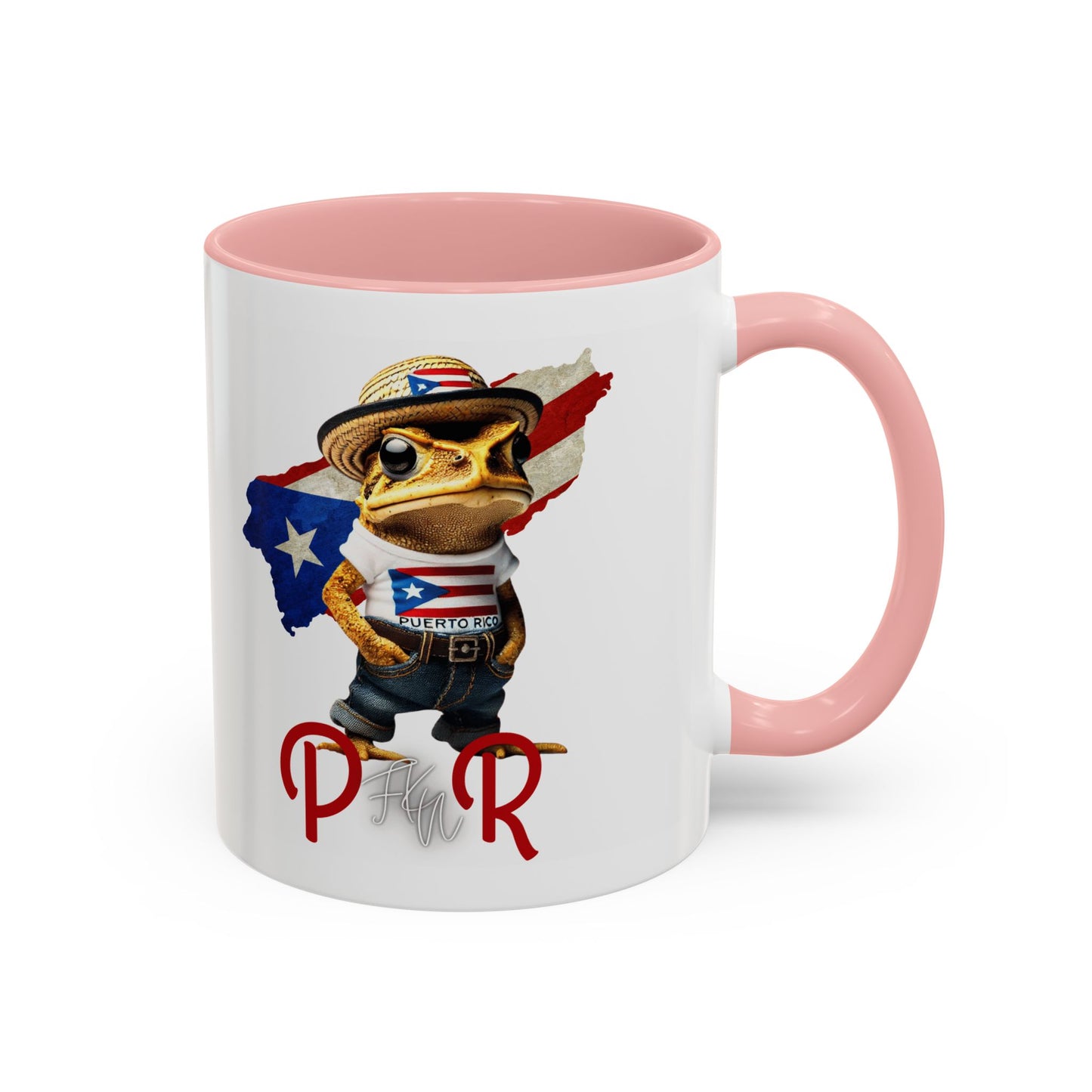Puerto Rican Heritage Mugs with Unique Designs Accent Coffee Mug (11, 15oz)
