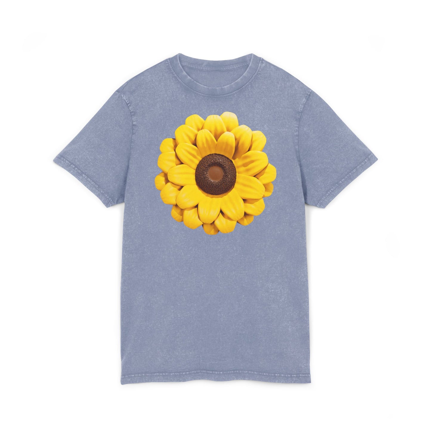 Bloom Boldly in Every Season Acid Washed Floral Tee, Vintage Style Shirt, Boho Chic Top, Gift for Her, Summer Fashion, Casual Everyday Wear