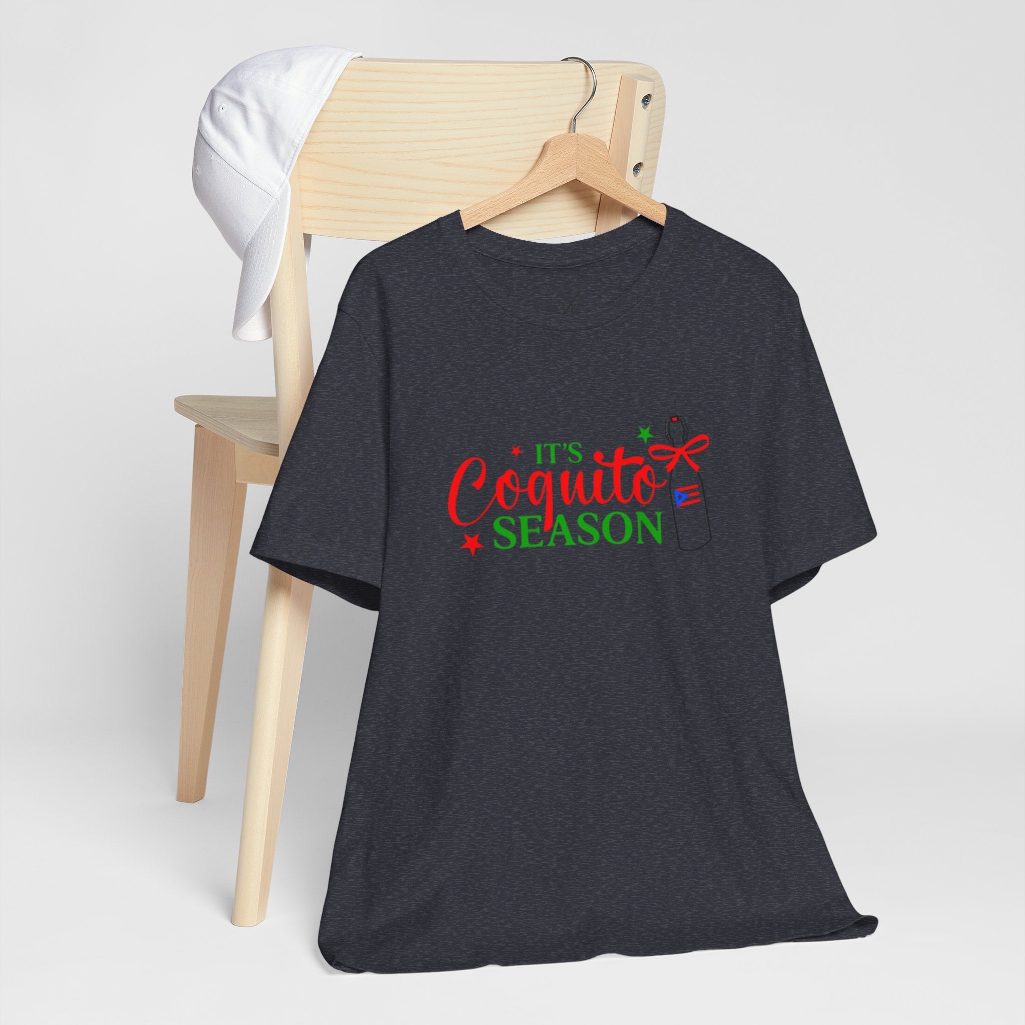 It's Coquito Season T-Shirt - Christmas Puerto Rican Holiday Cocktail Tee