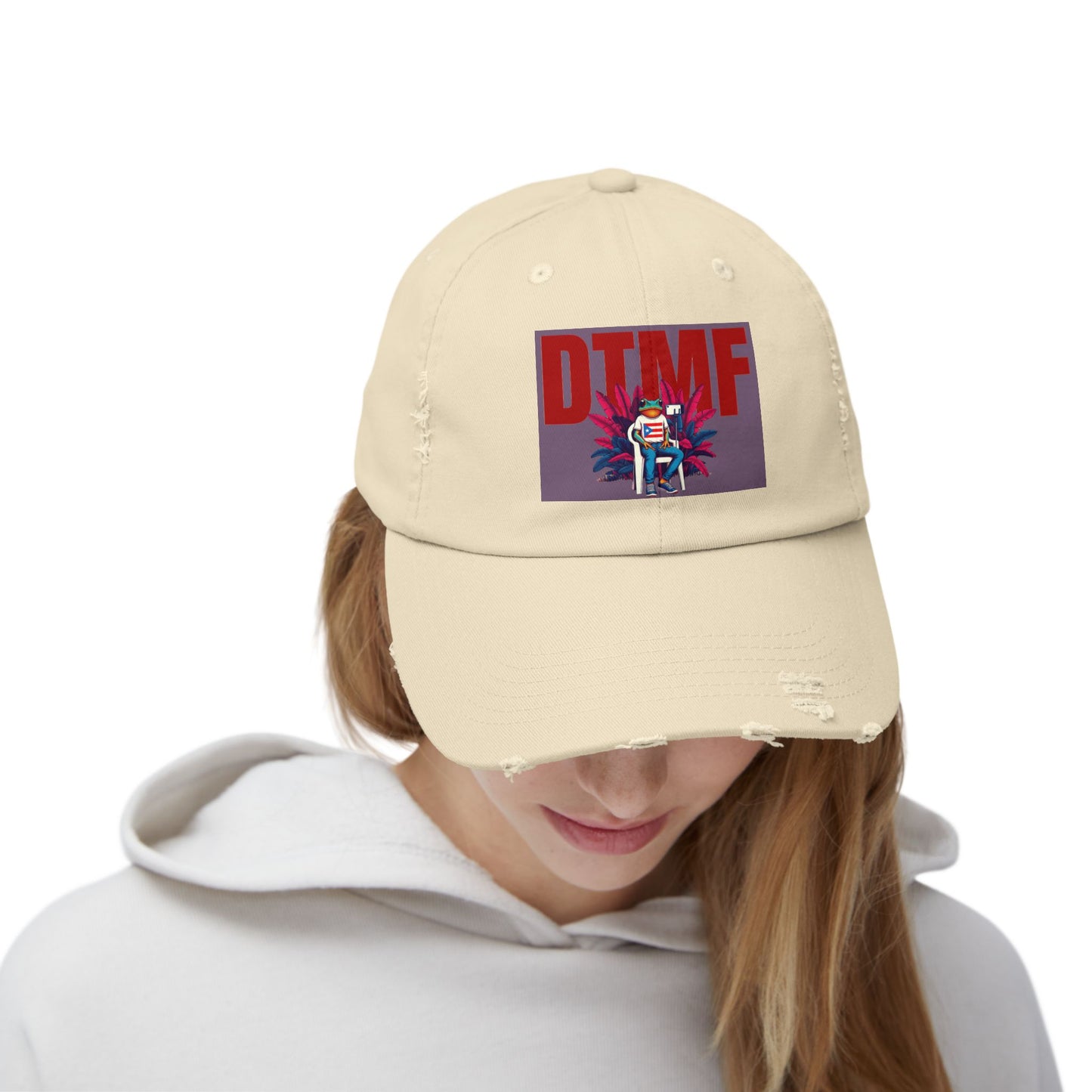 Puerto Rican Flag Distressed Cap – Cultural Pride Hat, Unisex Vintage Baseball Cap, Adjustable Boricua Heritage Apparel