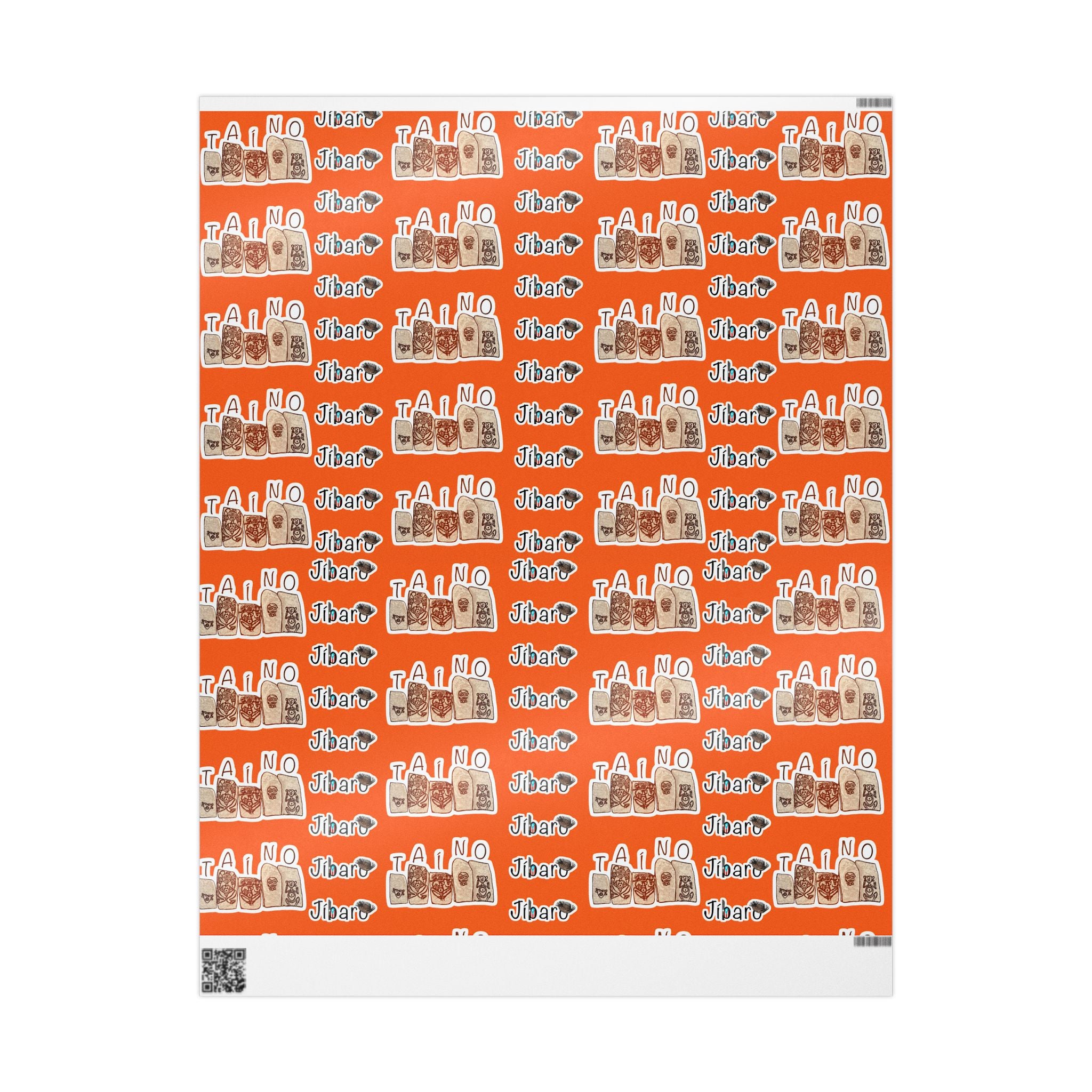 Puerto Rico  T aino Jibaro BoricuaWrapping Paper Cultural Gift Wrap | Boricua Heritage Design | Holiday & Celebration Gift Packaging