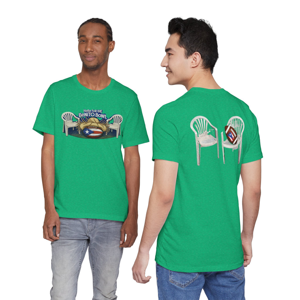Benito Bowl Puerto Rico Football Tee