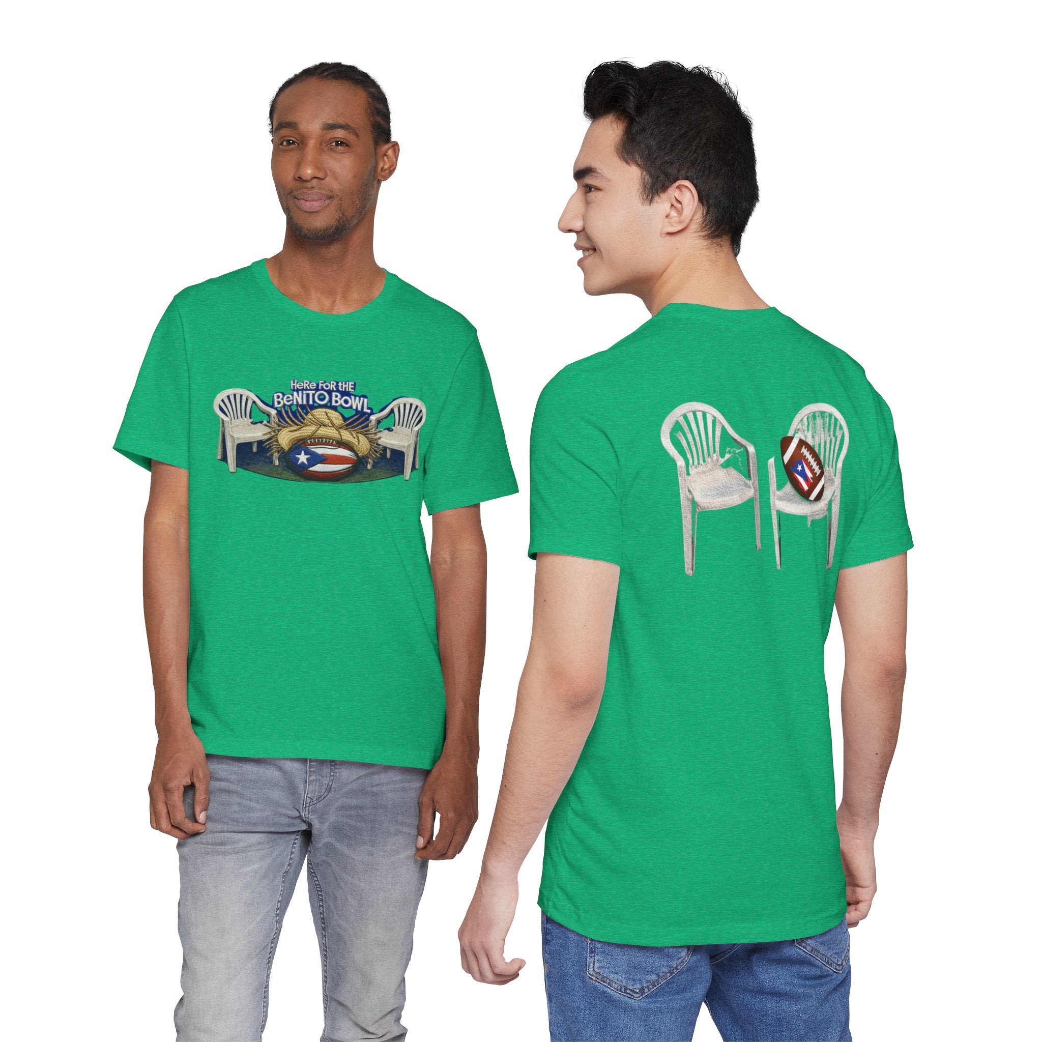 Benito Bowl Puerto Rico Football Tee