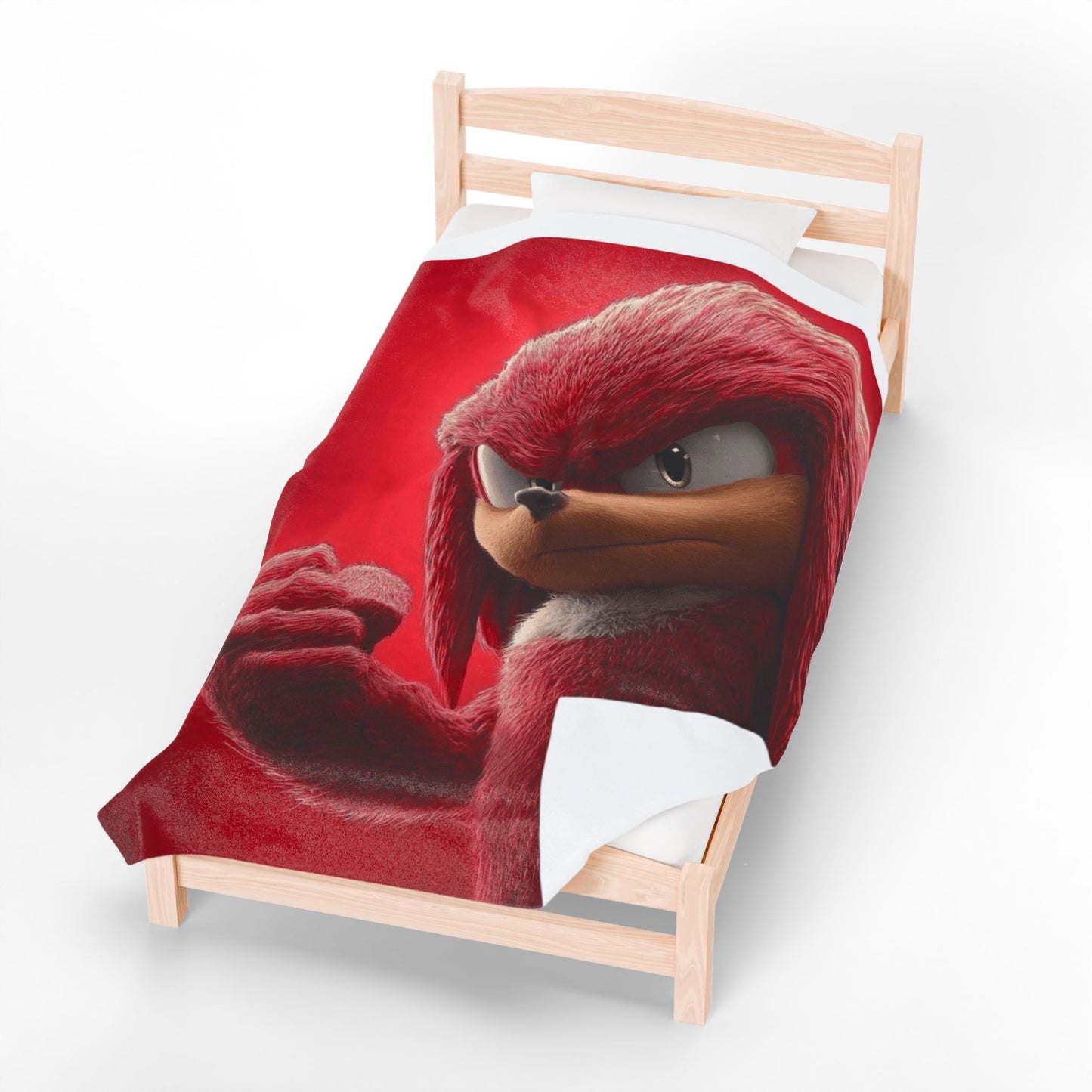 Knuckles Plush Throw Blanket