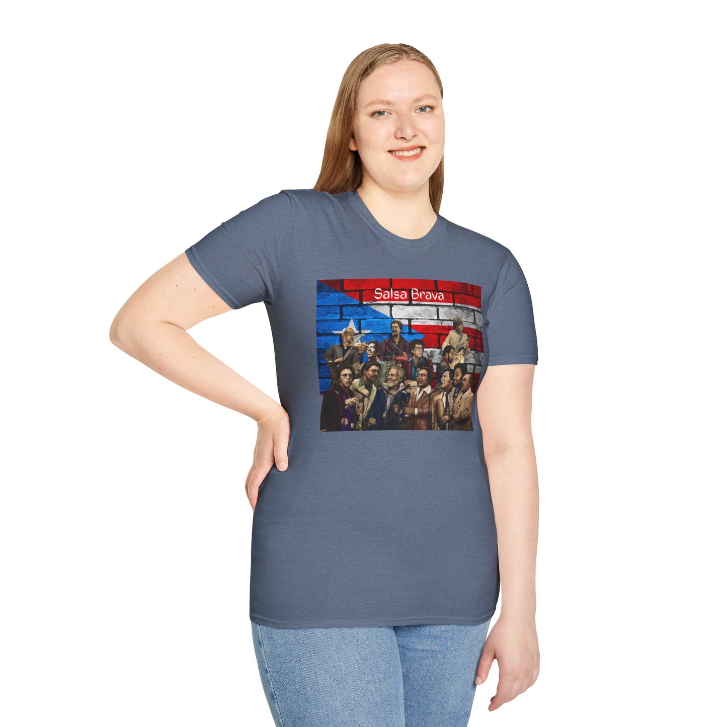 Salsa Brava Unisex T-Shirt, Fun Graphic Tee, Music Lovers Gift, Casual Wear, Party Shirt, Cultural Celebration Fashion