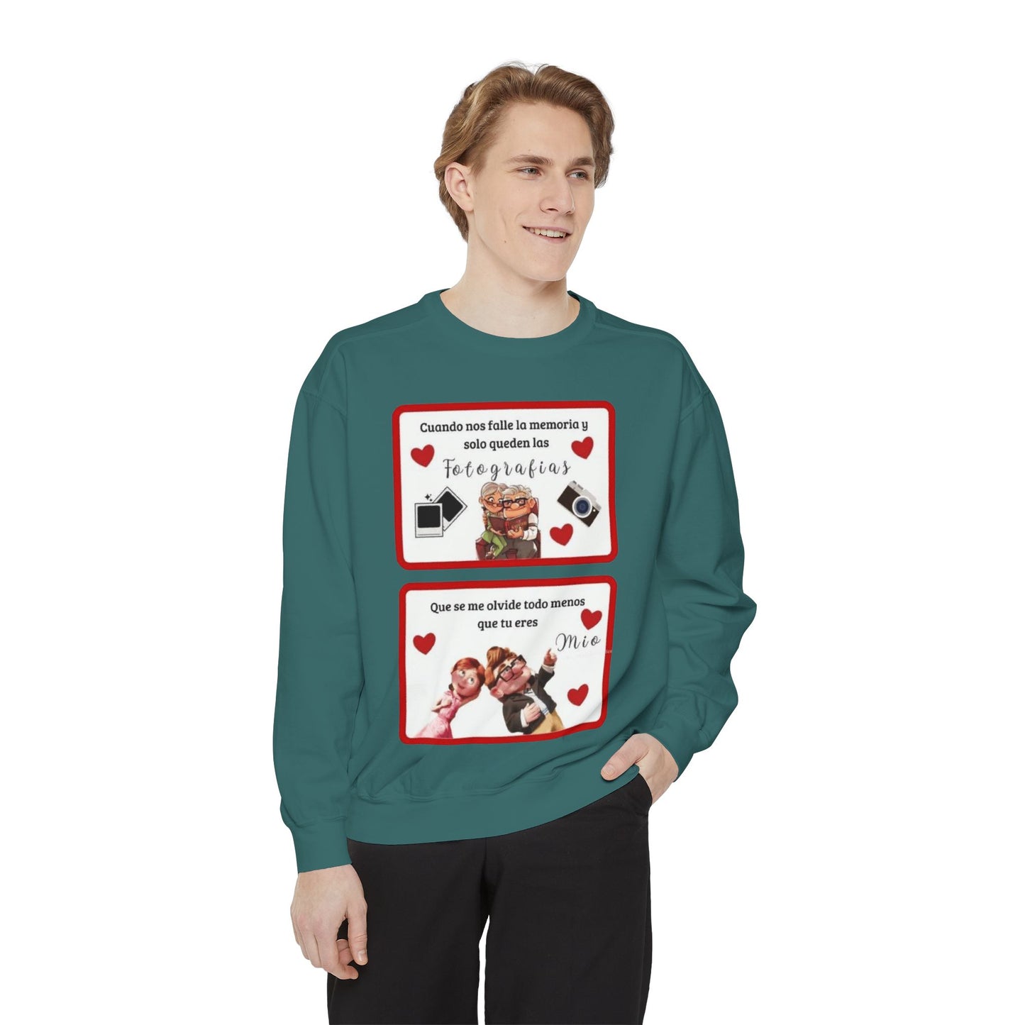 Valentine's Day Photo Collage  Romantico SAN VALENTÍN sweatshirt