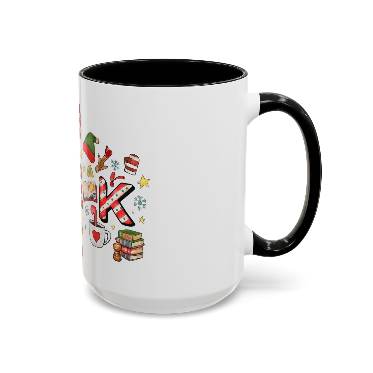 Holiday Teacher Coffee Mug 'PRE-K' Festive Gingerbread & Candy Cane Design (11/15oz) School Staff Christmas Mug Collection