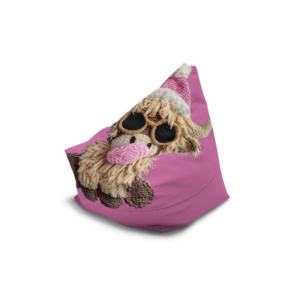 Cute Knitted Sloth Design Kids Bean Bag Chair  Fun  Cozy Gift Design