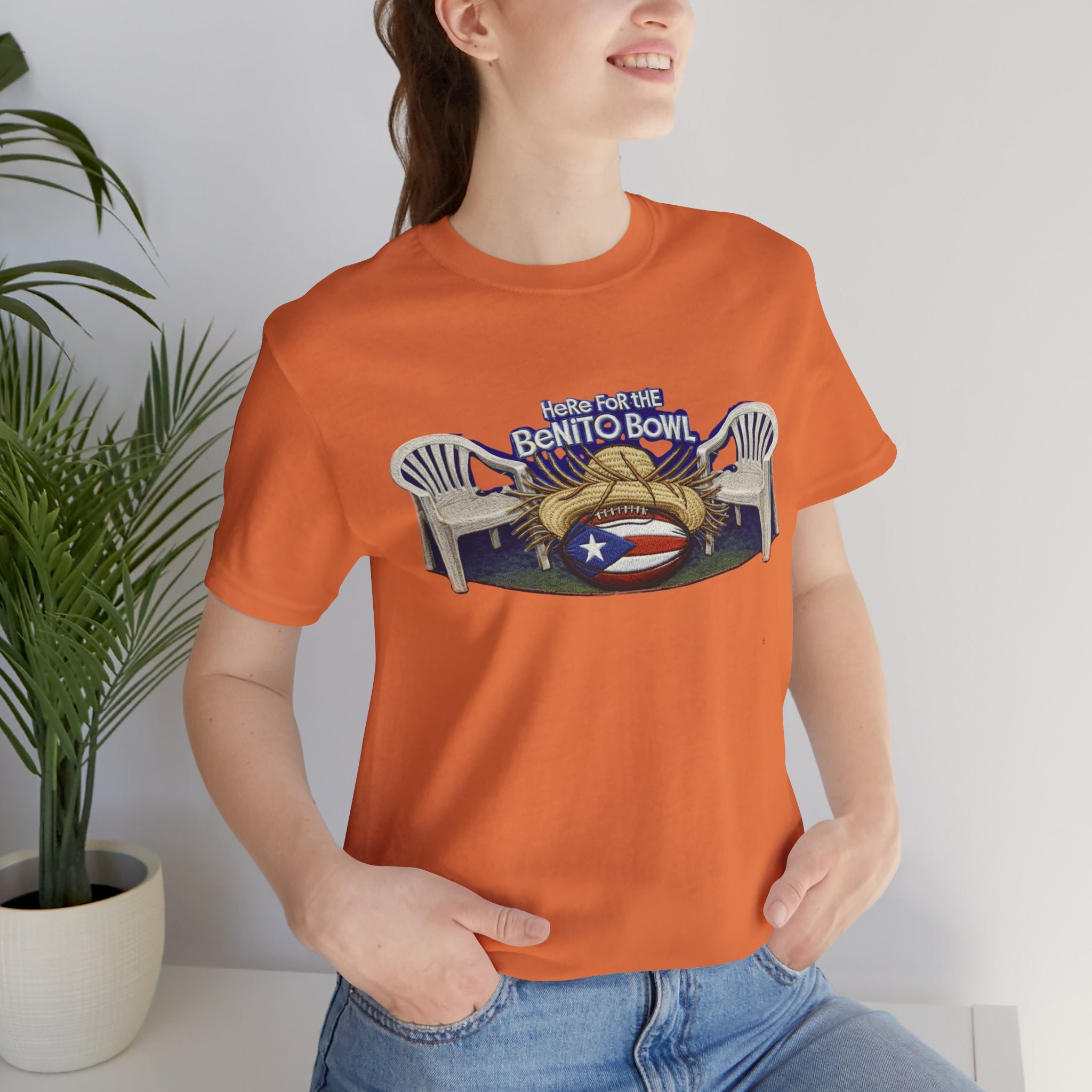Benito Bowl Puerto Rico Football Tee