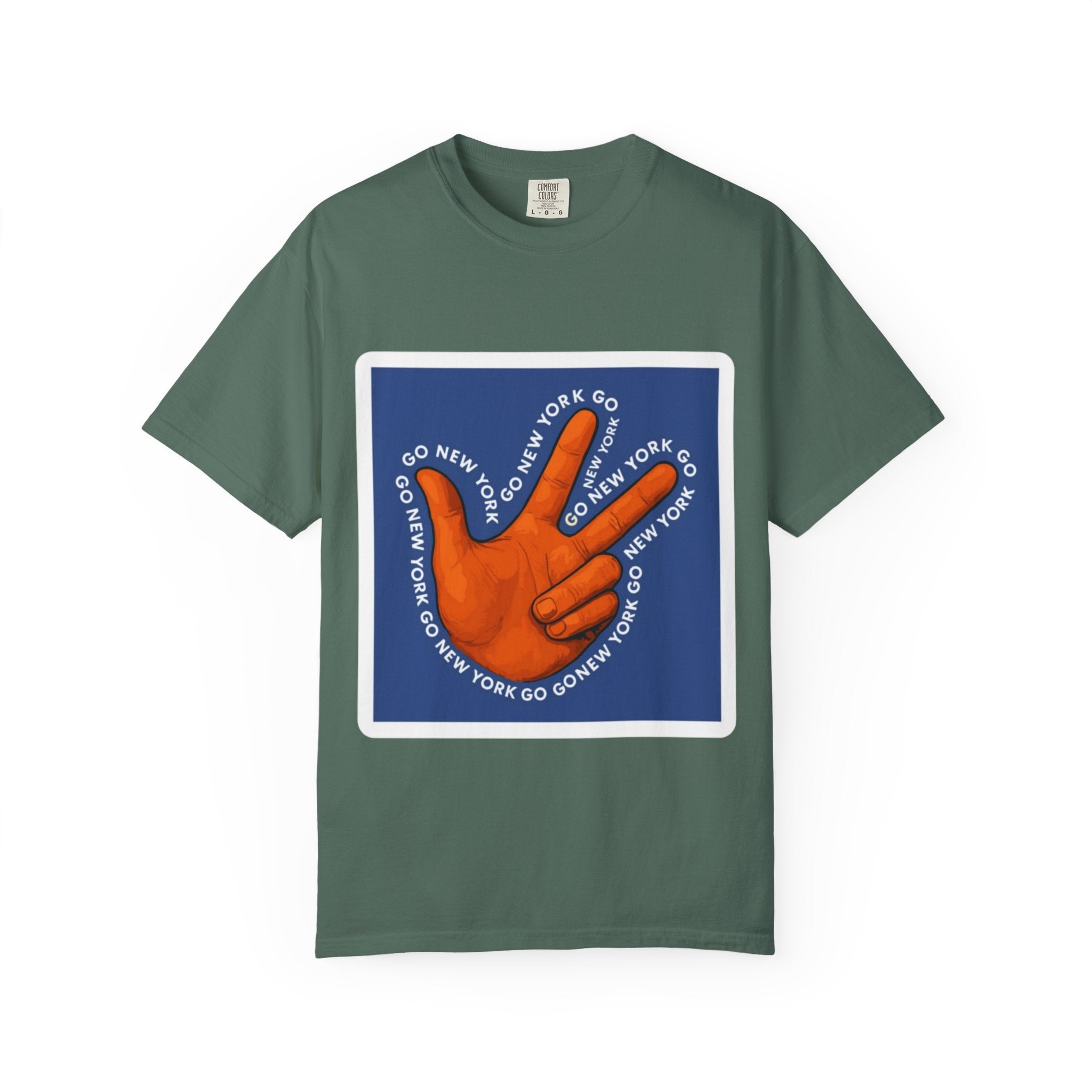 Go New York Hand Graphic T-Shirt