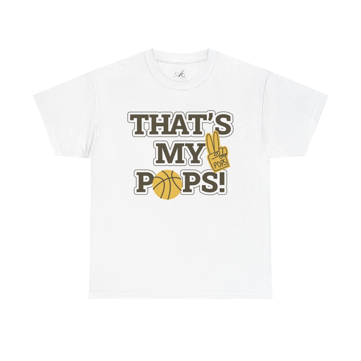 Basketball Dad Tee, Unisex Heavy Cotton T-Shirt for Father's Day, Sports Gift, Father's Day Gift, Family Tee, Casual Wear
