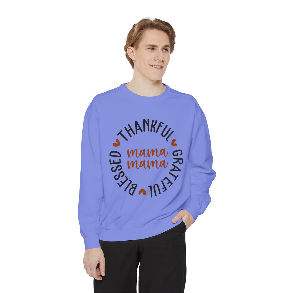 MOM  Sweatshirt Thankful Grateful Blessed "Mama Mama" Sweatshirt