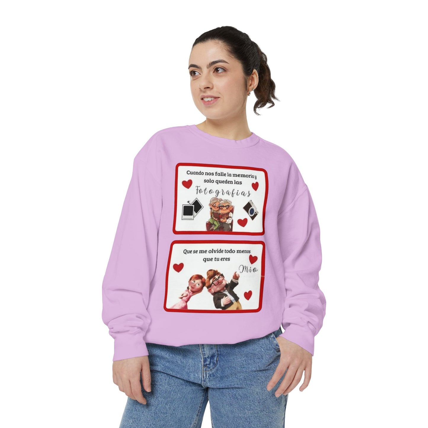 Valentine's Day Photo Collage  Romantico SAN VALENTÍN sweatshirt