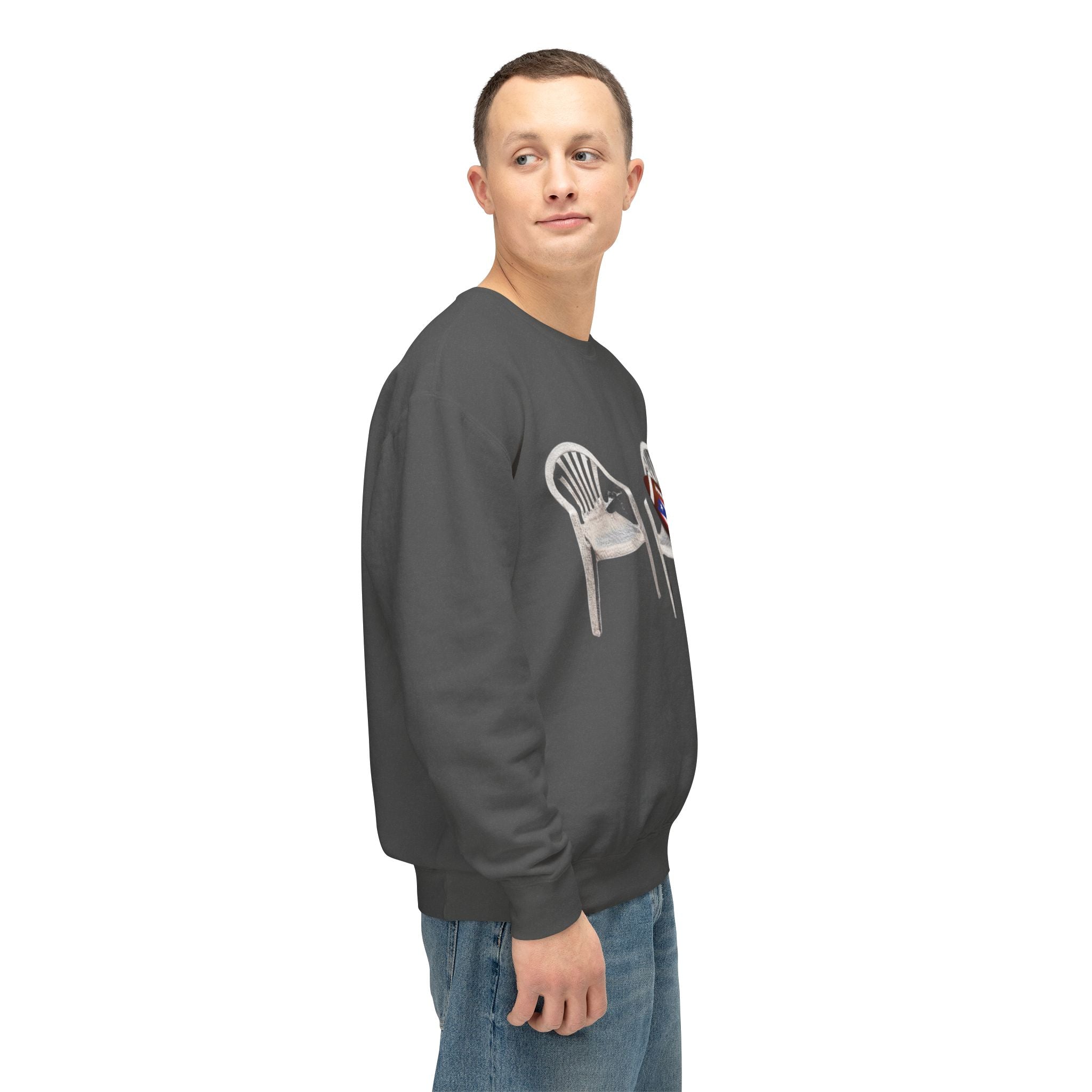 Benito Super Bowl 94 Puerto Rico Shirt Chair Vibes Crewneck Sweatshirt