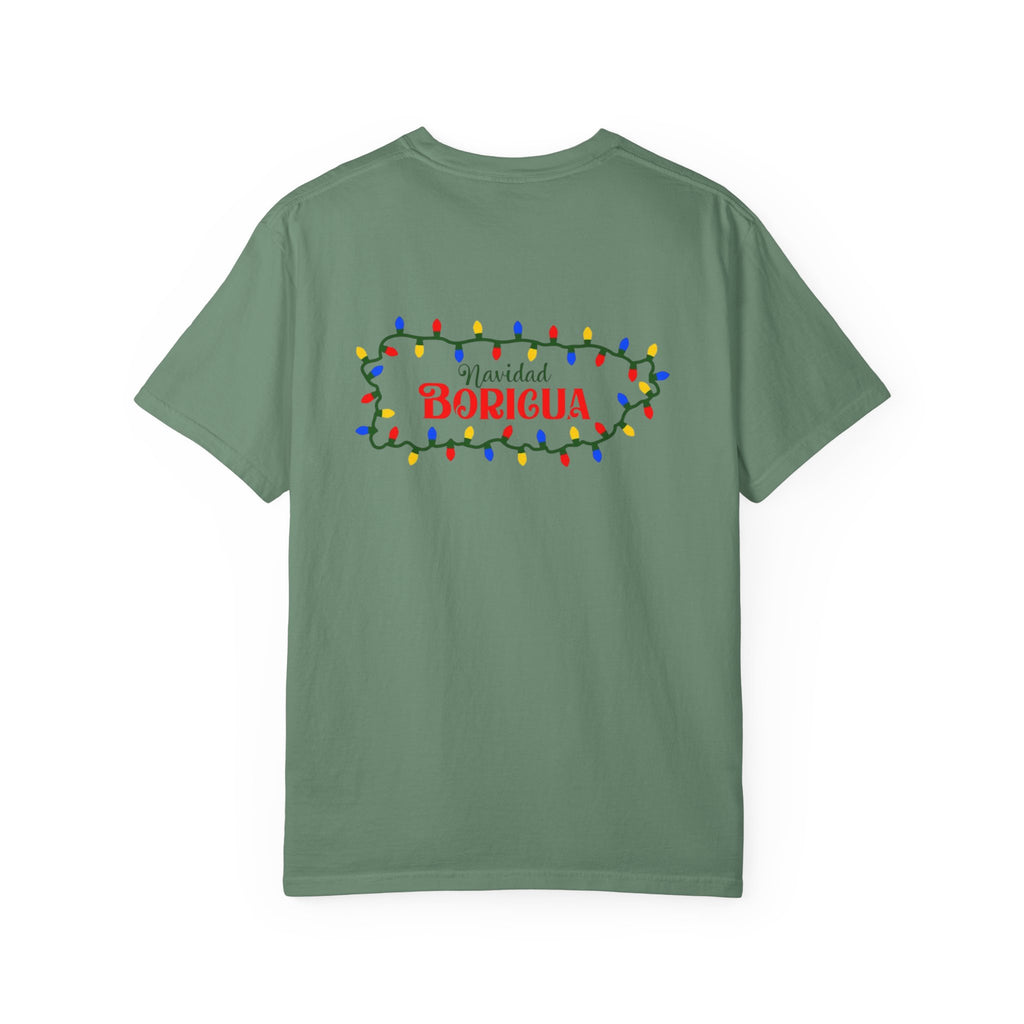 Medalla Light Beer T-Shirt  Navidad Boricua Holiday Tee Puerto Rico’s Navidades