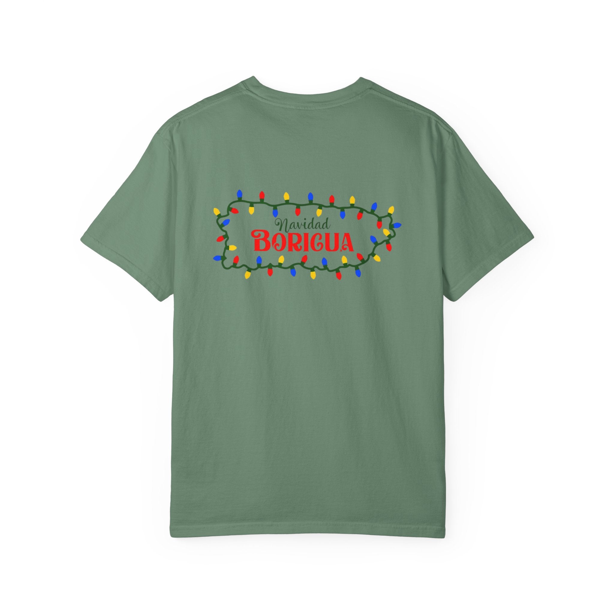 Medalla Light Beer T-Shirt  Navidad Boricua Holiday Tee Puerto Rico’s Navidades