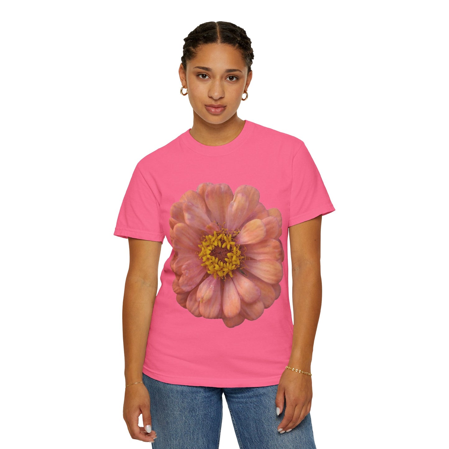 Floral Unisex T-Shirt, Casual Floral Tee, Gift for Flower Lovers, Spring Wardrobe Essential, Unique Graphic Tee, Summer Fashion
