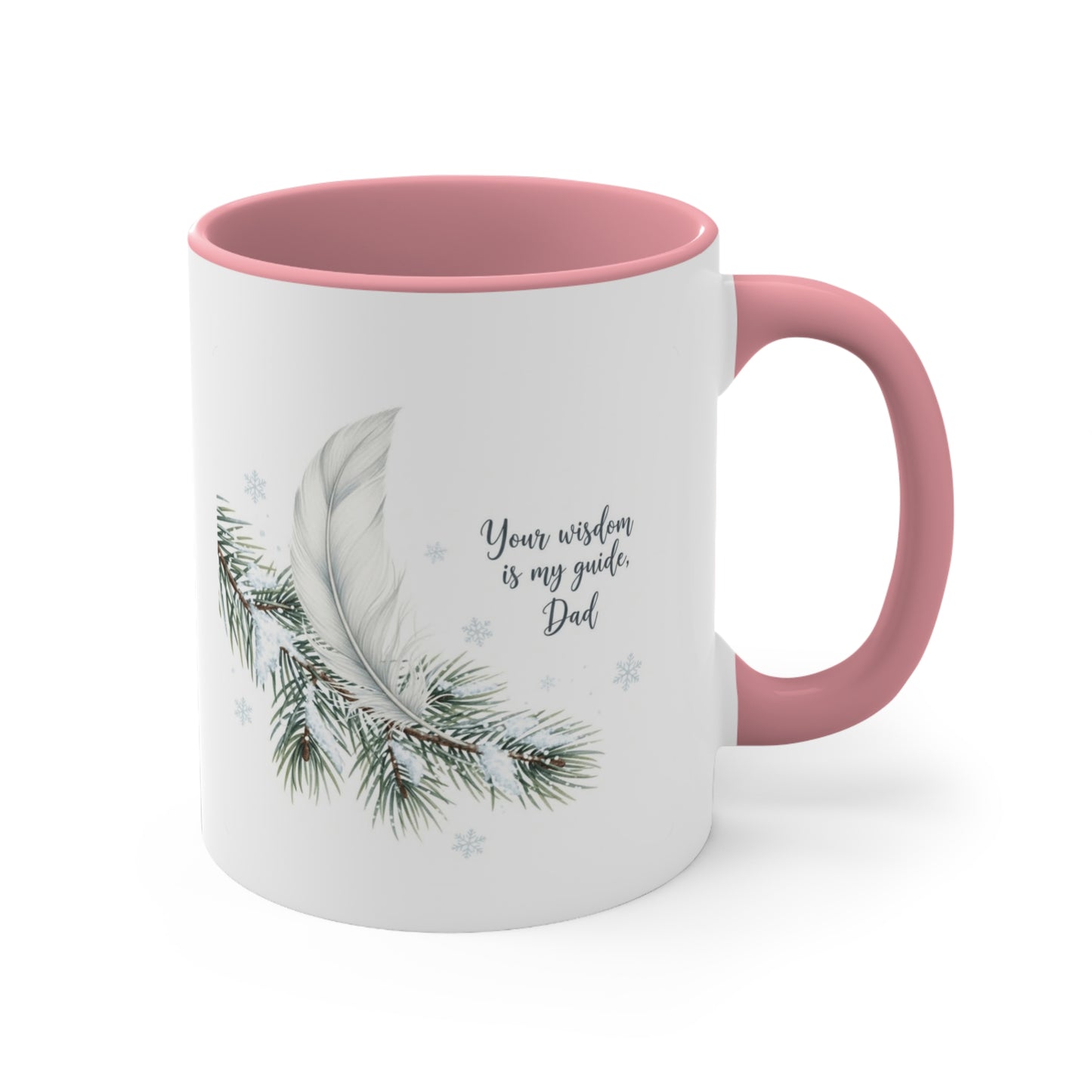 Holiday Mugs Christmas Gift Ideas Hot Cocoa & Coffee Cup Designs Inspirational Father's Day Mug with Feather Design